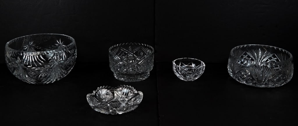 Gorham, Val St. Lambert, & Other Cut Crystal Bowls (1 of 17)