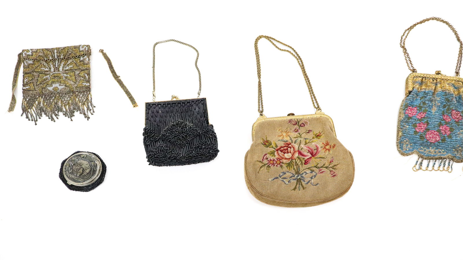 Group of Vintage Beaded Bags, 5 (1 of 15)