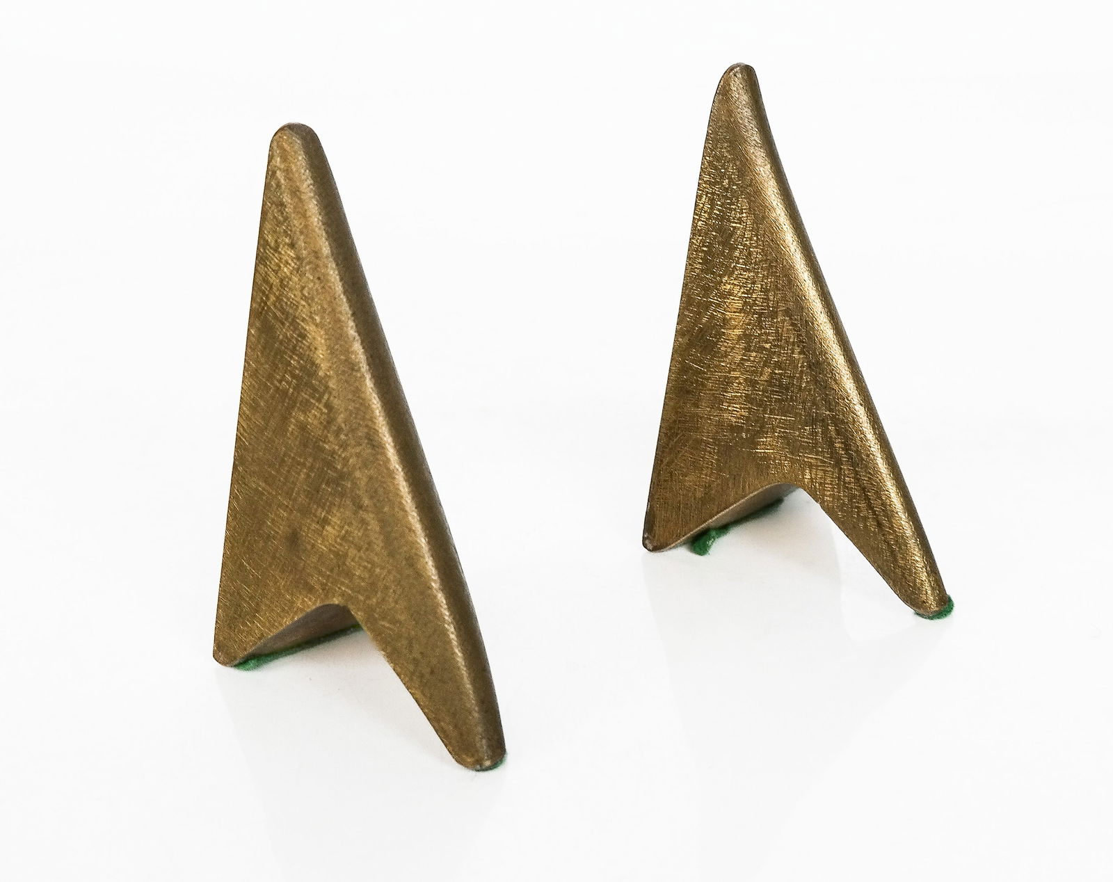 Carl Aubock Pair of Brass Bookends (1 of 9)