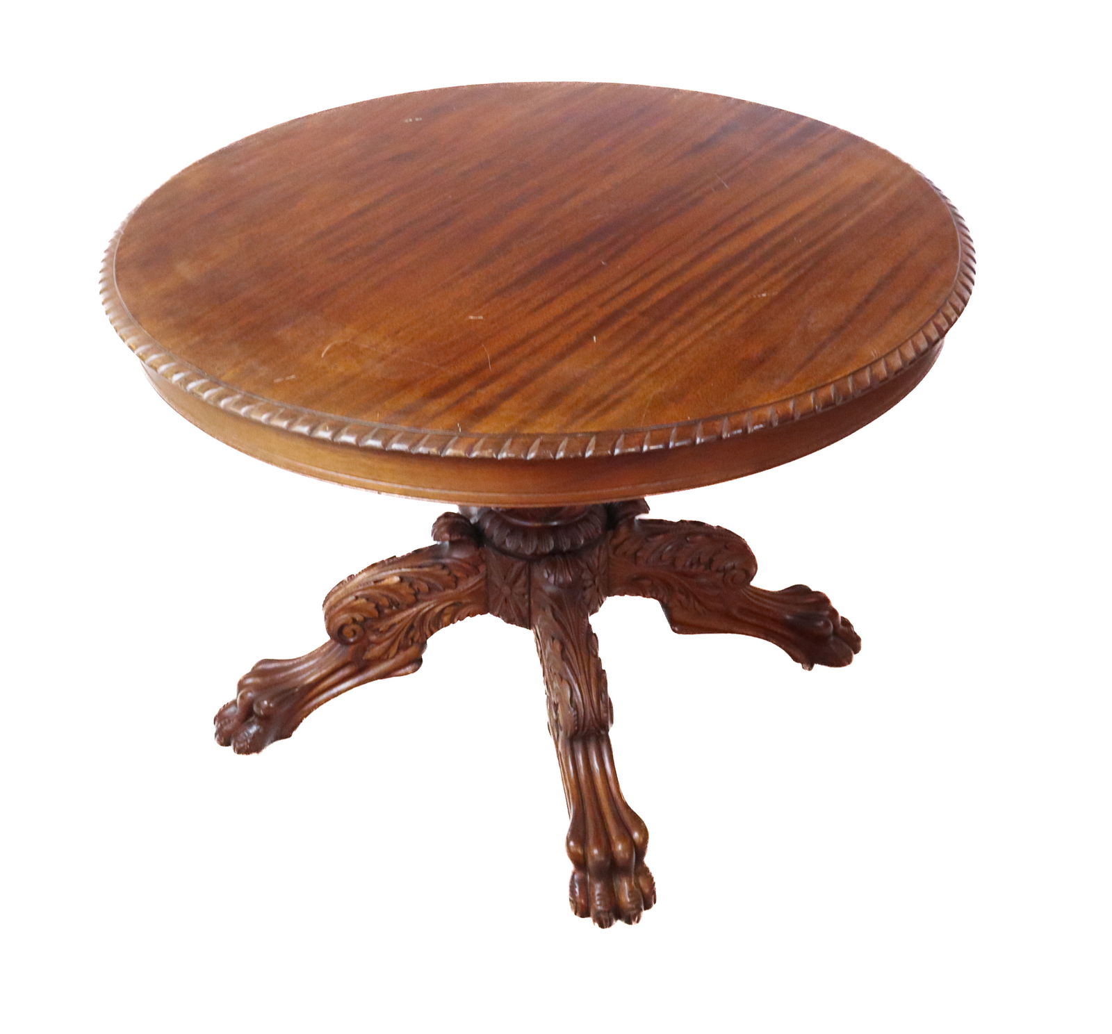 Victorian Mahogany Center Table (1 of 8)