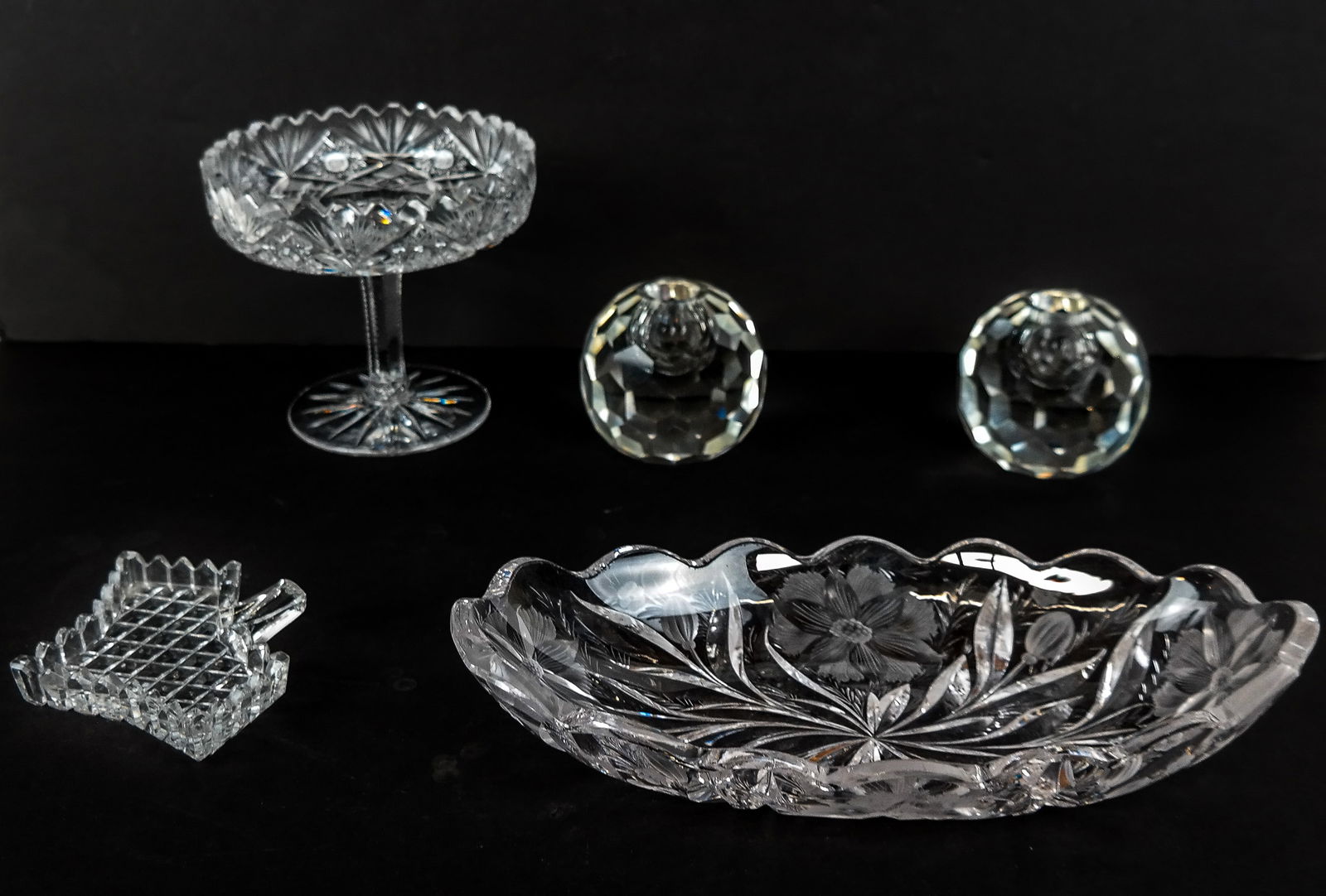 Assorted Crystal Articles, 5 (1 of 14)