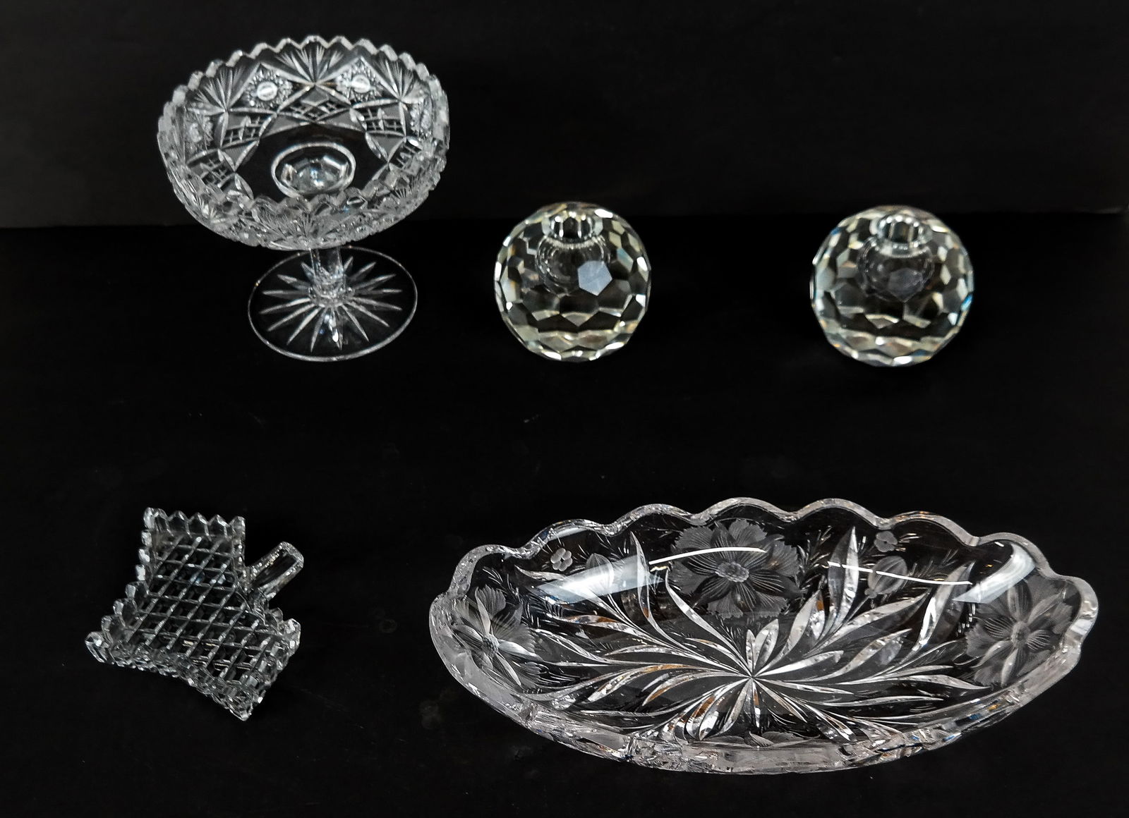 Assorted Crystal Articles, 5 - 2