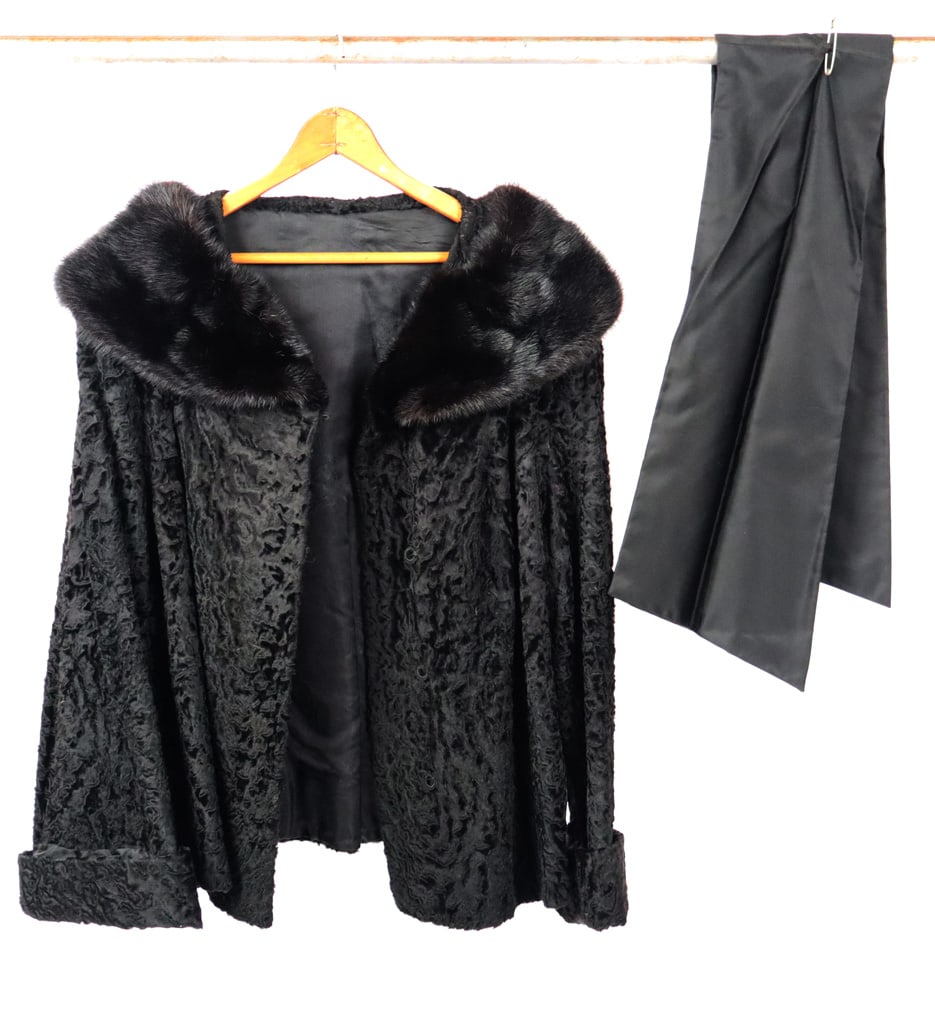 Persian Lamb and Mink Trimmed Jacket (1 of 12)