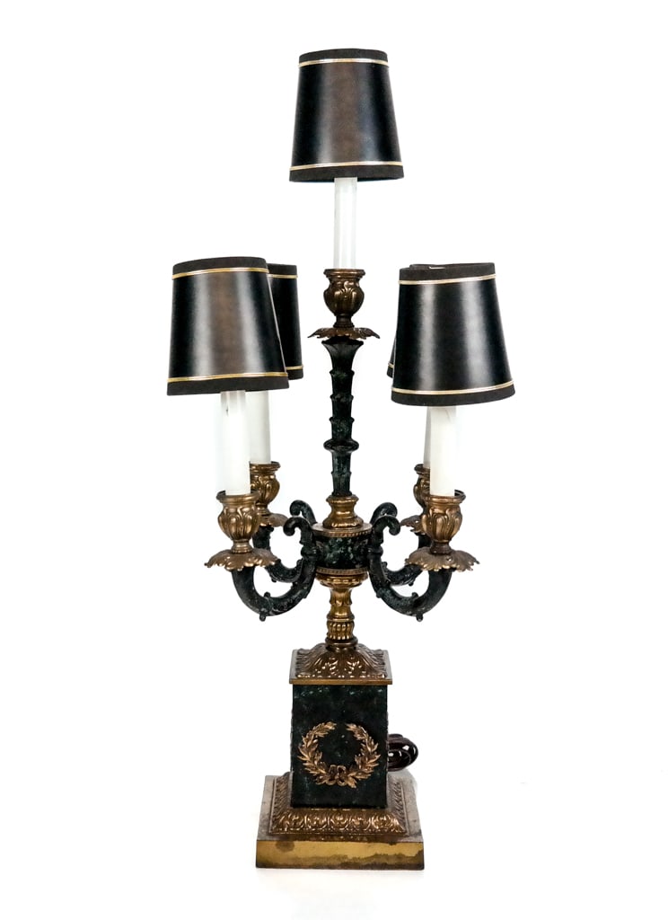 French Empire Four-Light Lamp (1 of 12)