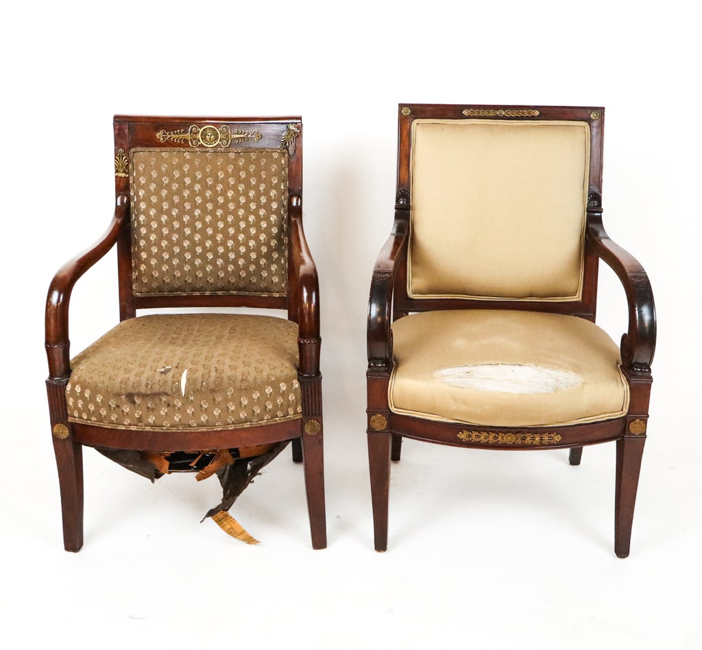 Two French Empire Mahogany Armchairs (1 of 20)