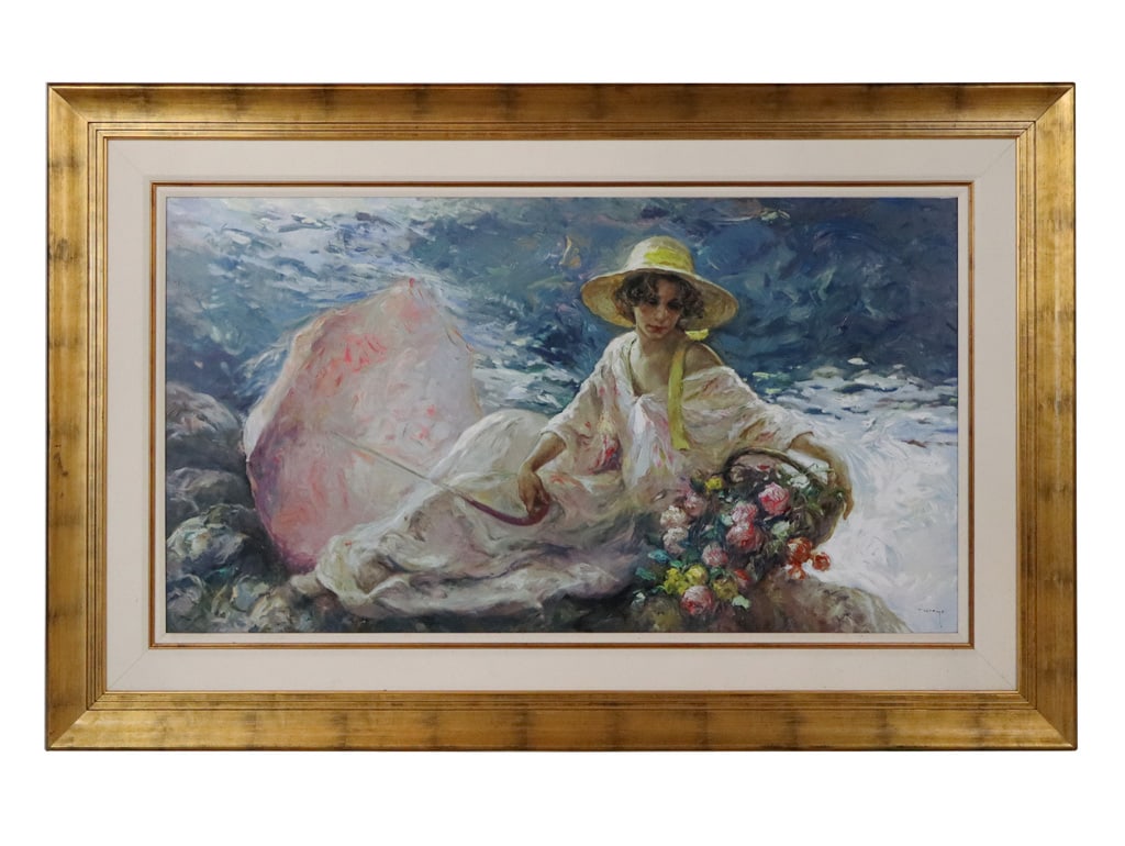 Jose ROYO "En La Orilla" Signed Serigraph (1 of 14)