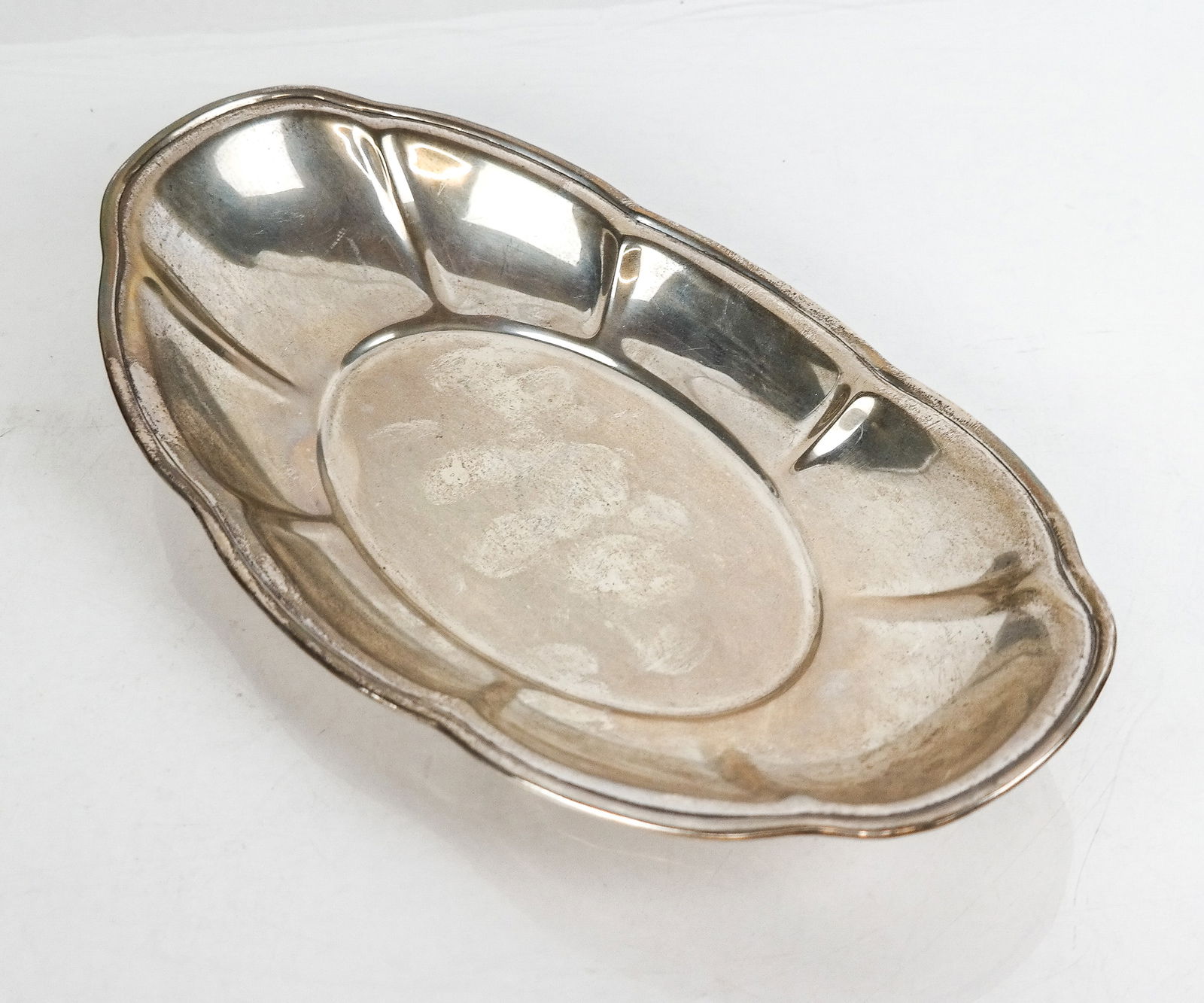 Sterling Silver Bread Tray - 10