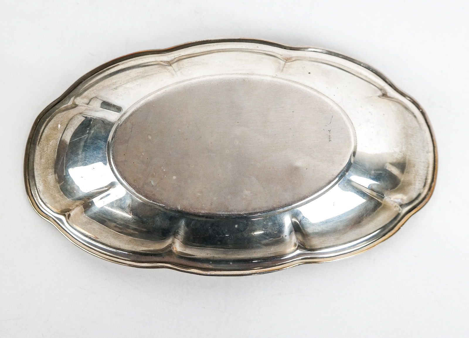 Sterling Silver Bread Tray - 4