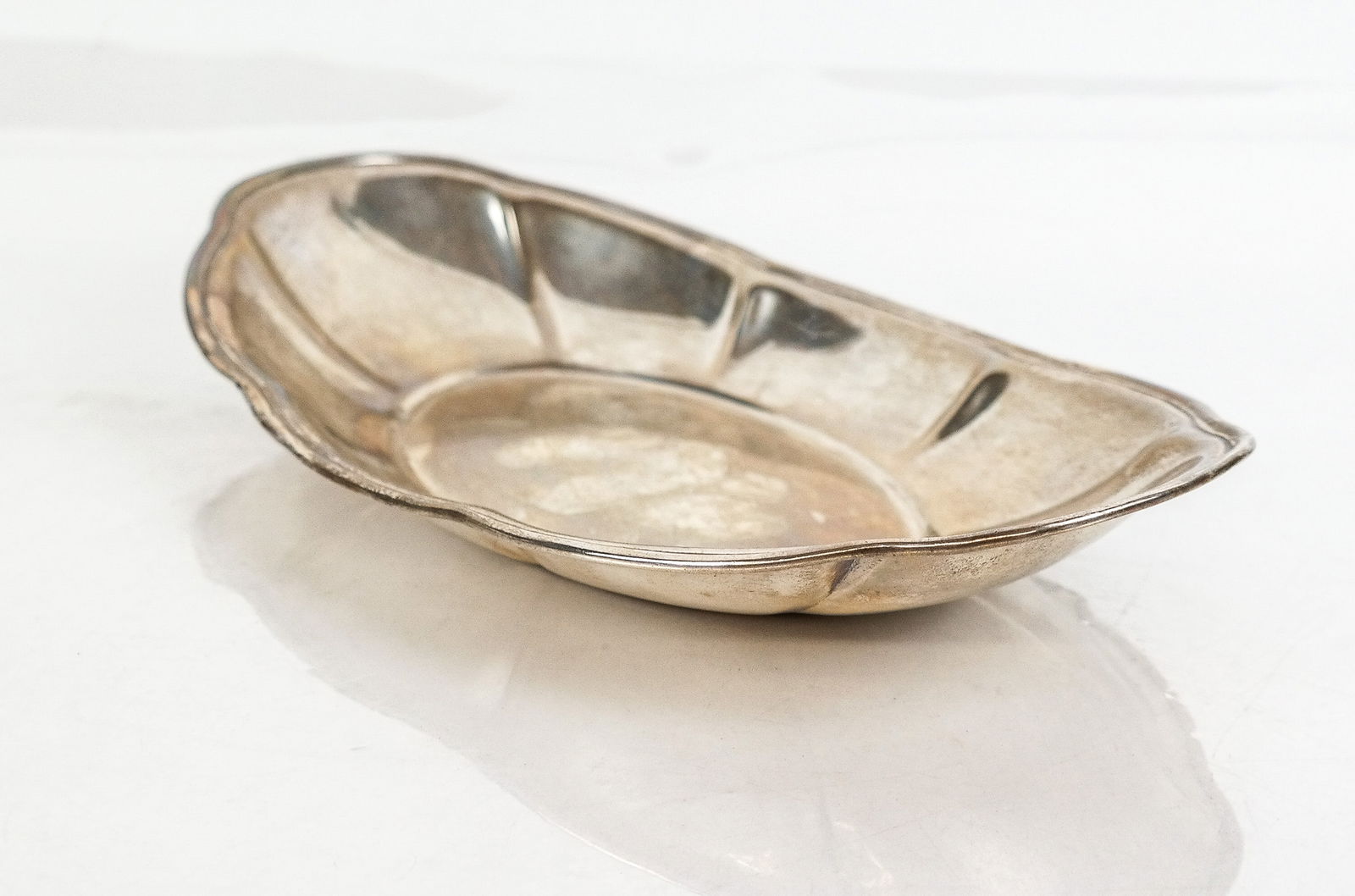 Sterling Silver Bread Tray - 9