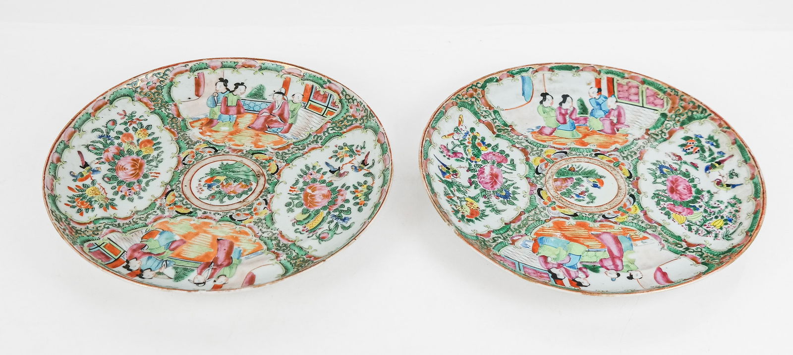 Chinese Rose Medallion Plates, 2 (1 of 16)