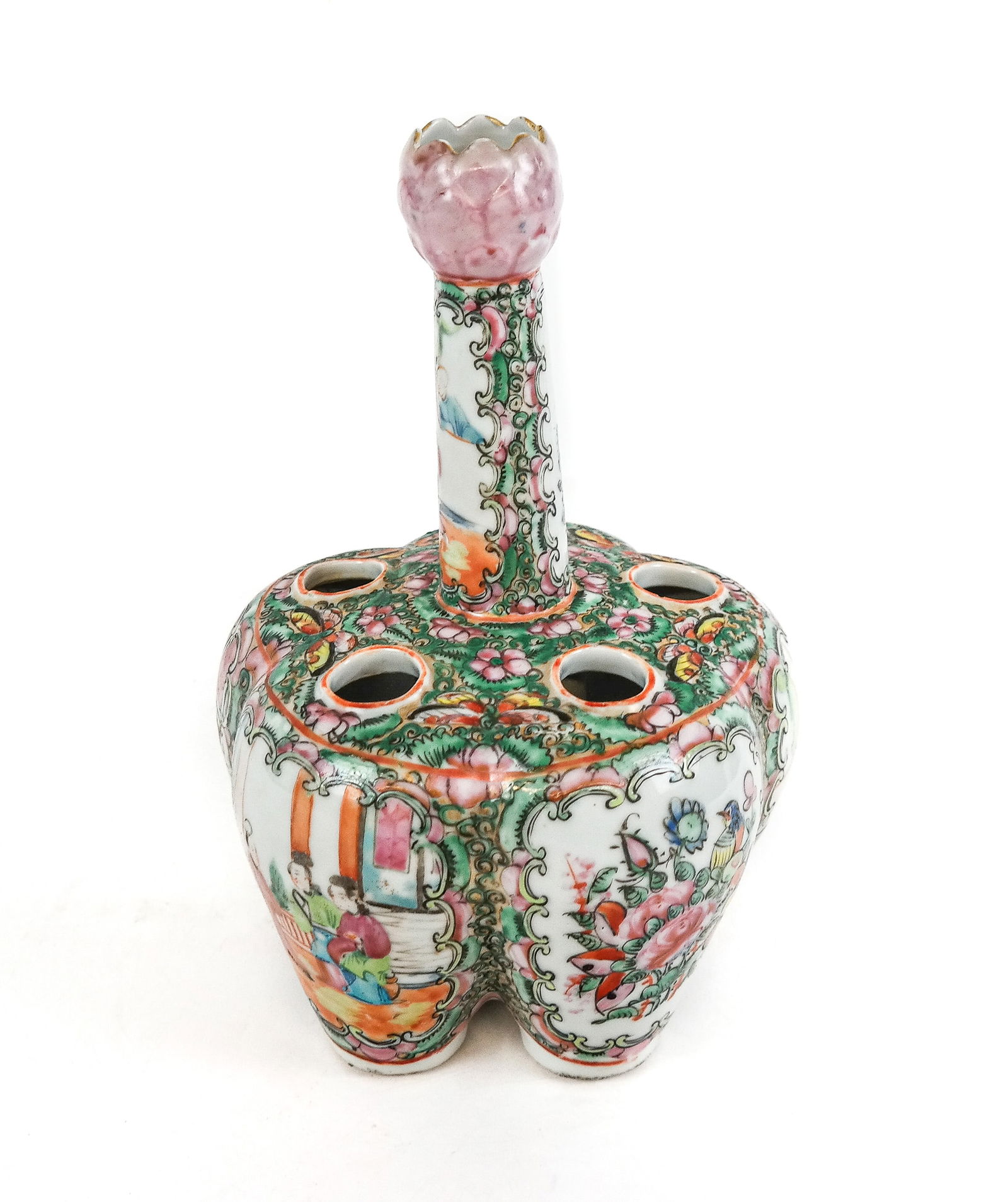 Chinese Rose Medallion Tulip Vase (1 of 11)