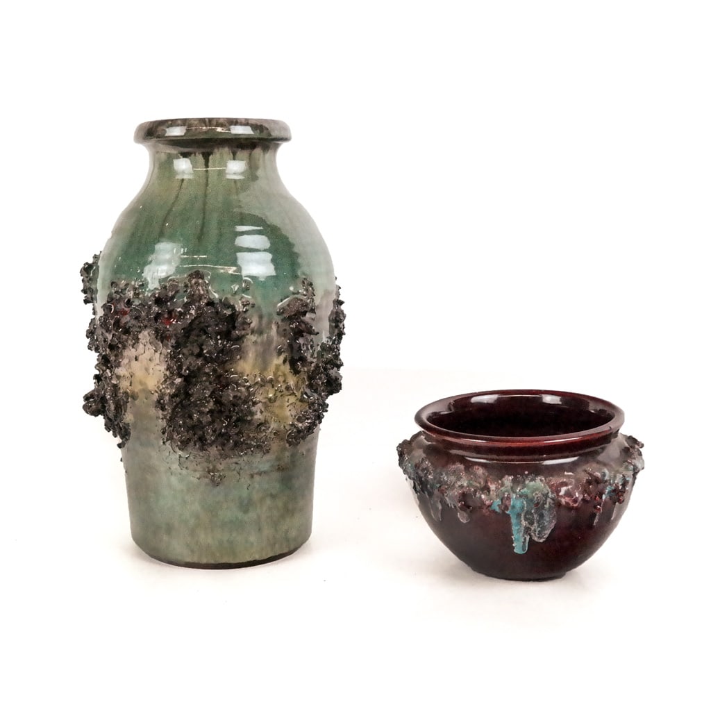 Mid-Century Modern Icelandic Lava Pottery, 2 (1 of 11)