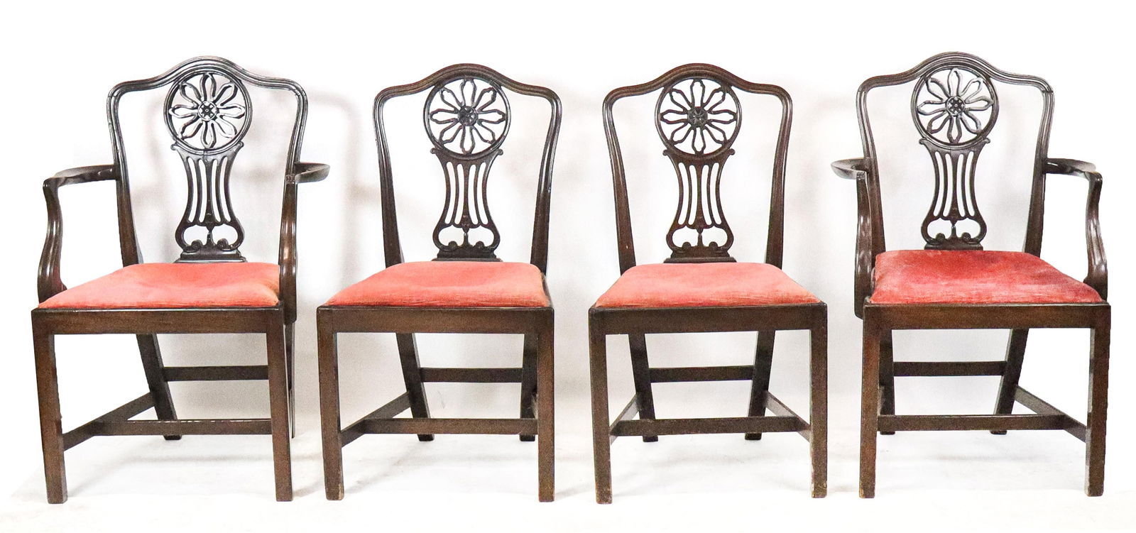 Set of Four Mahogany Chairs (1 of 18)