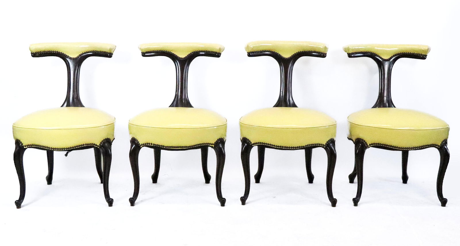 Set of Four English Cockfighting Chairs (1 of 13)