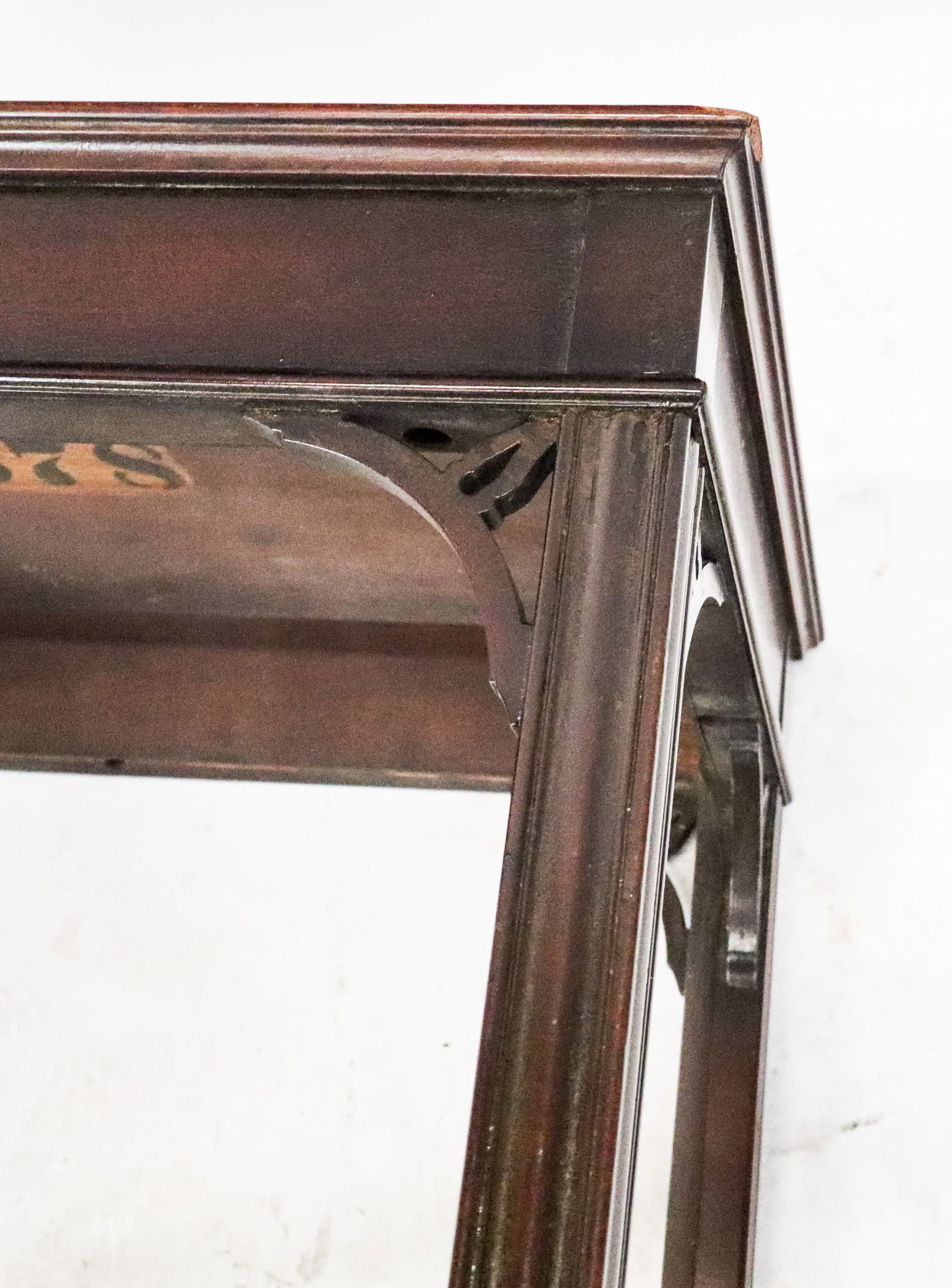 Chippendale Lamp Table - 7