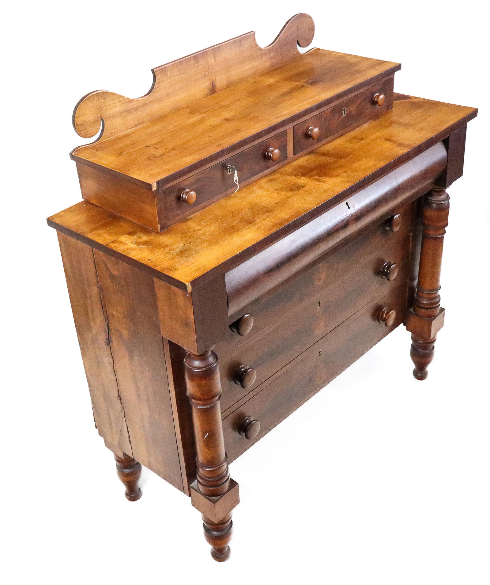 Antique American Empire Chest (1 of 17)