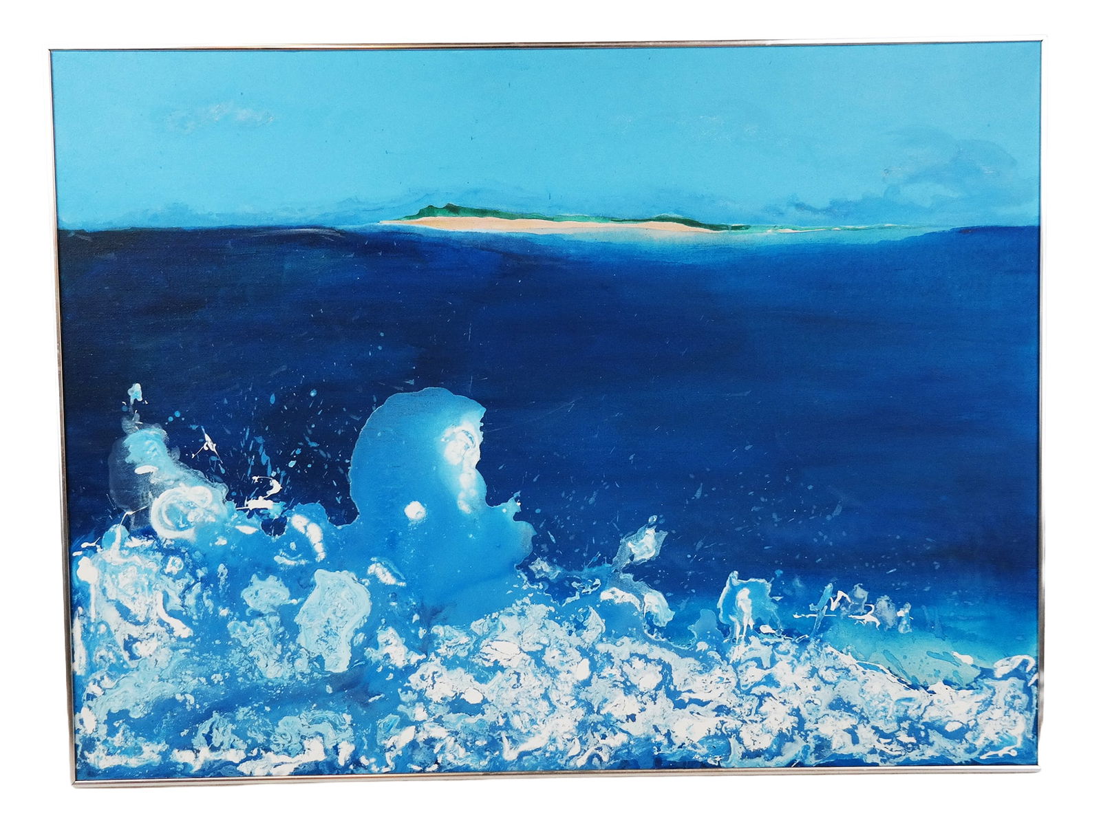 Large Oil on Canvas Seascape (1 of 13)