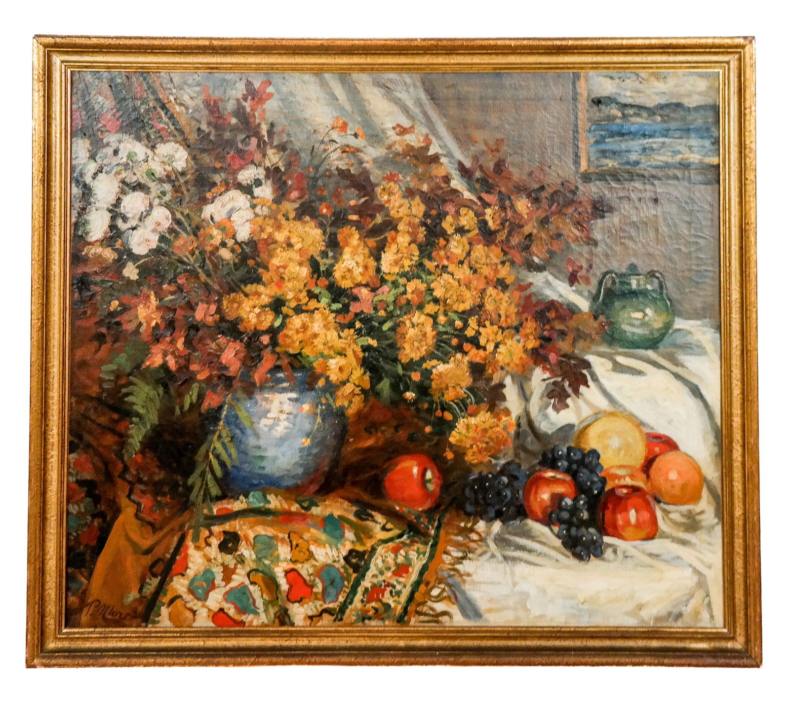 Attrib. Paul MORO Floral Still Life Oil on Canvas (1 of 12)