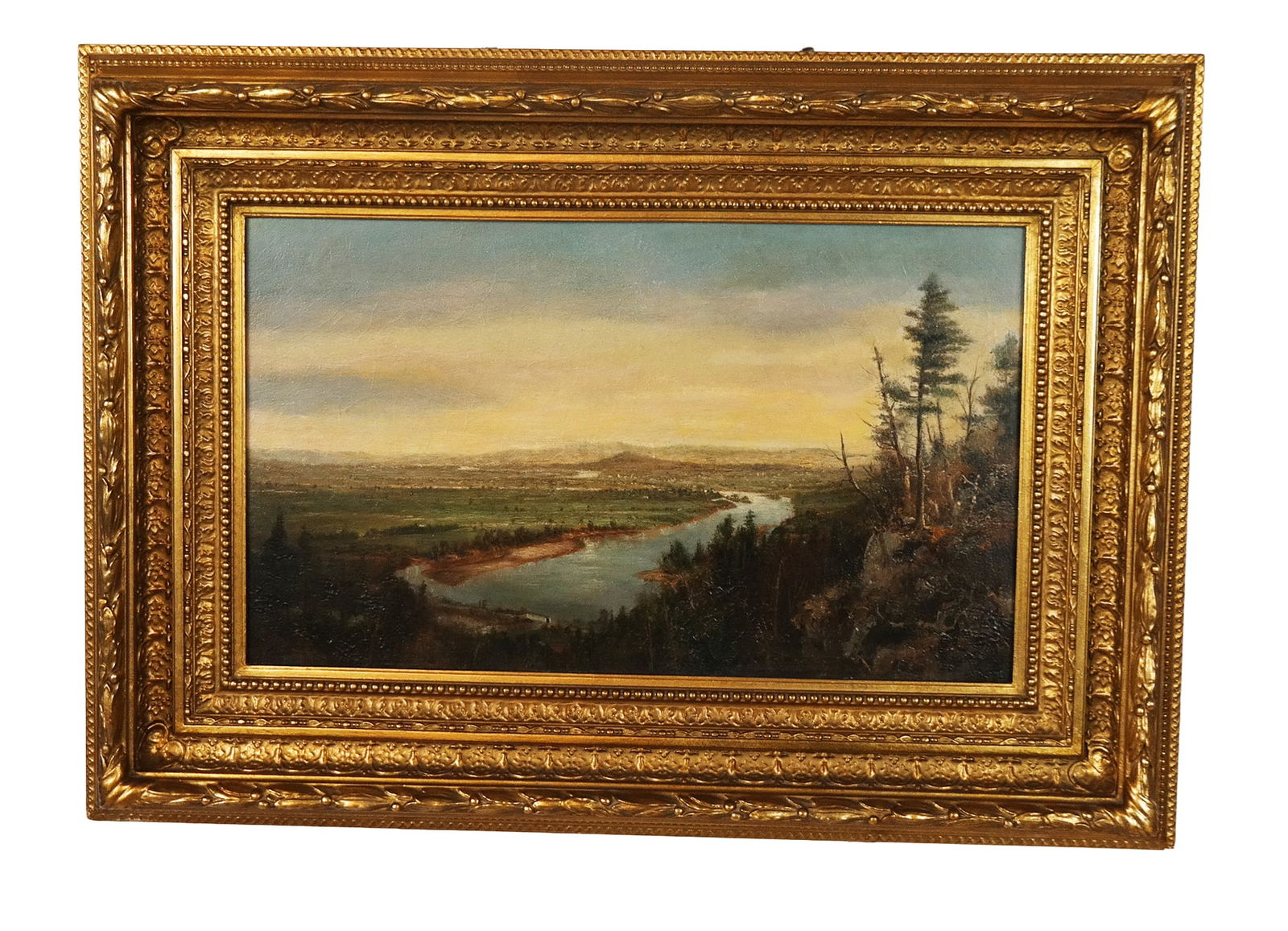 Charles Franklin PIERCE River View, Oil on Canvas (1 of 13)