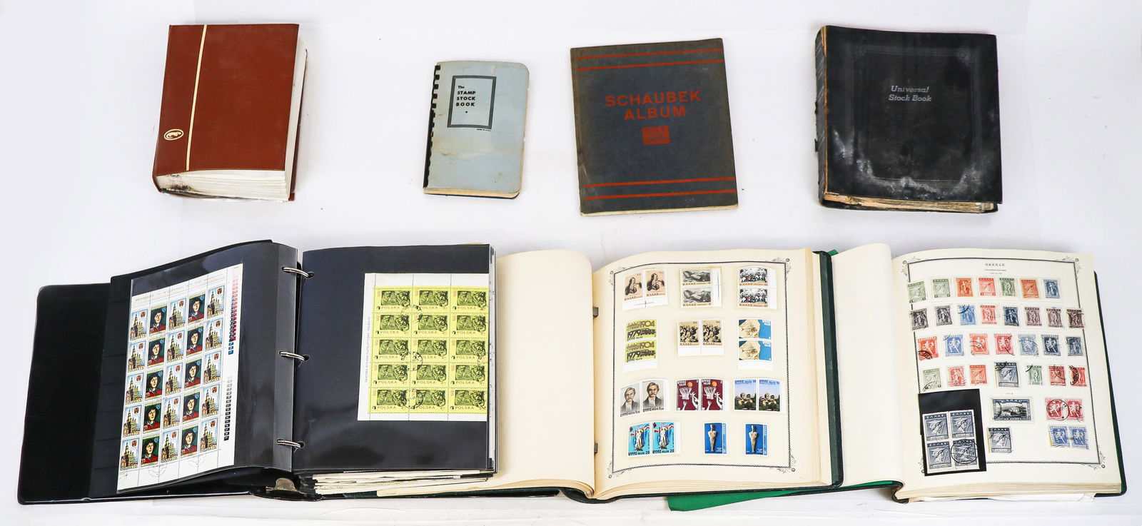 Three Postage Stamp Albums and More (1 of 20)