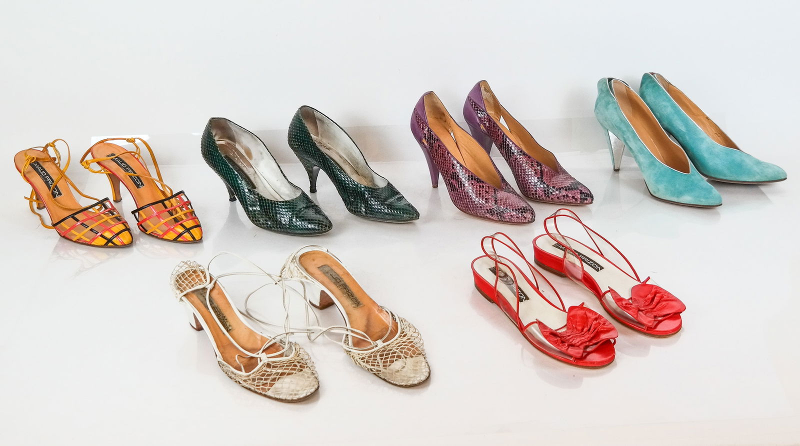 Maud Frizon Vintage Shoes and Heels, 6 Pairs (1 of 16)