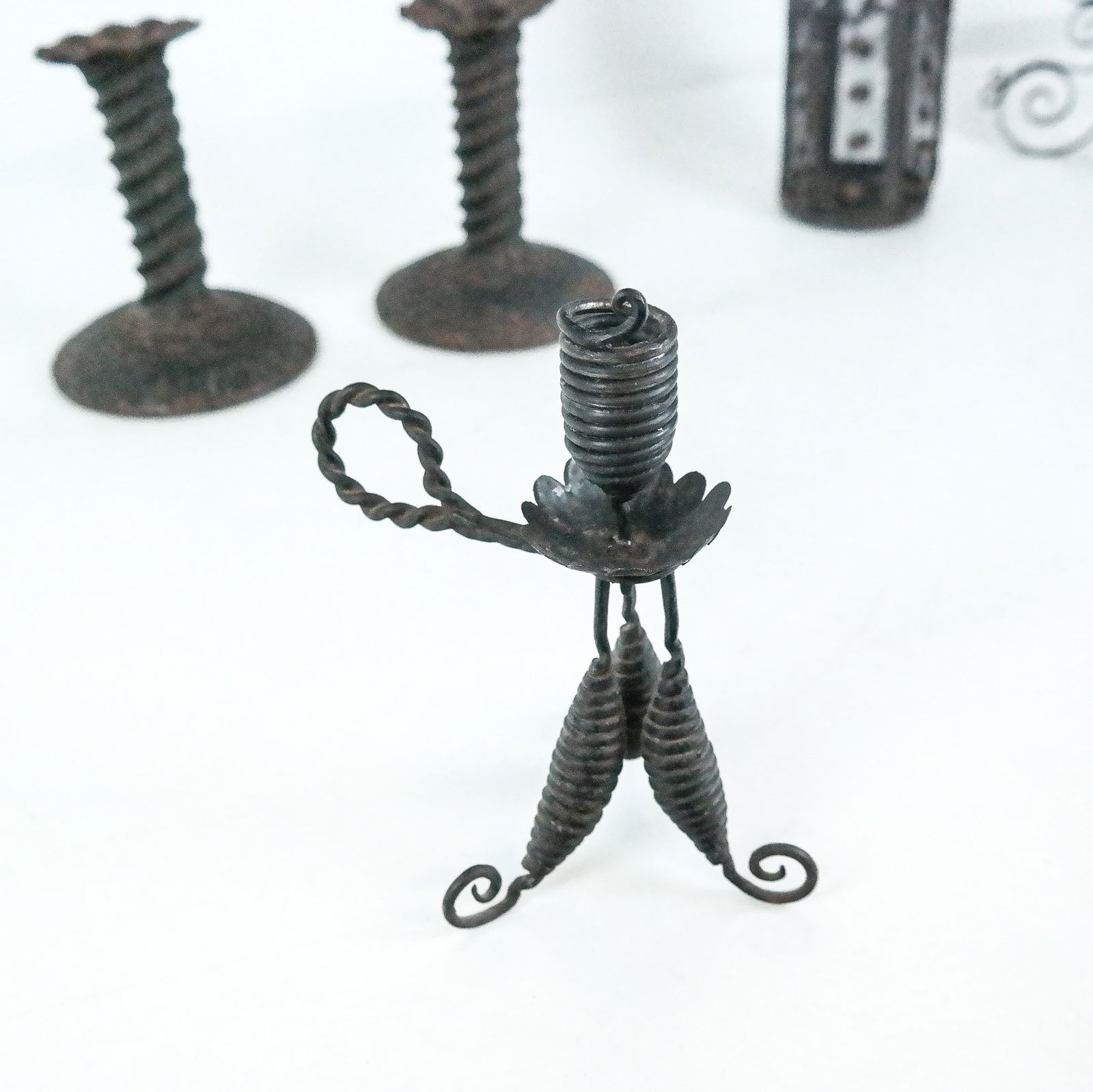 Iron Candlesticks, 7 - 5