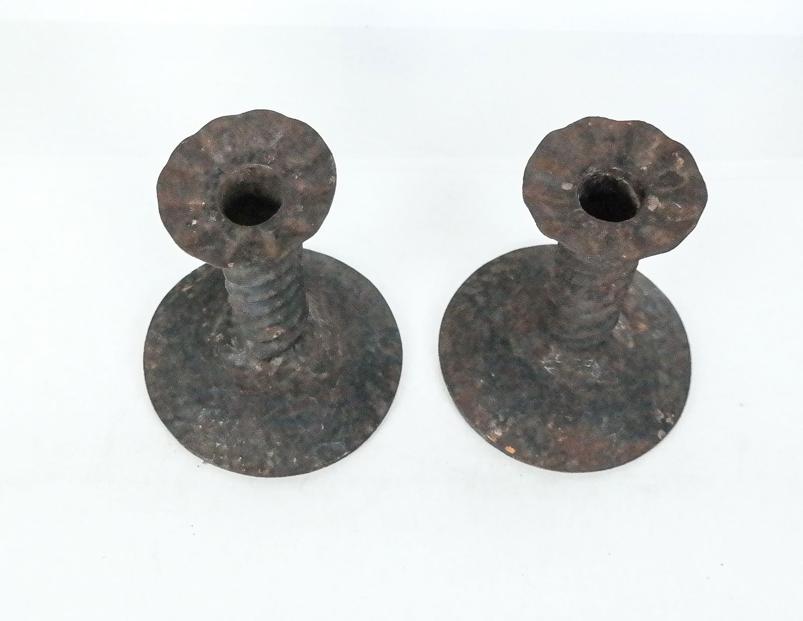 Iron Candlesticks, 7 - 9