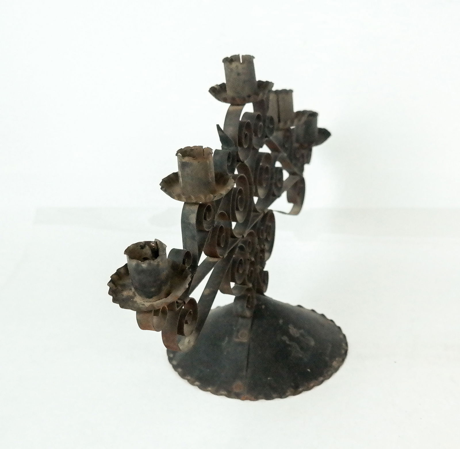 Two Ironwork Candelabras - 3