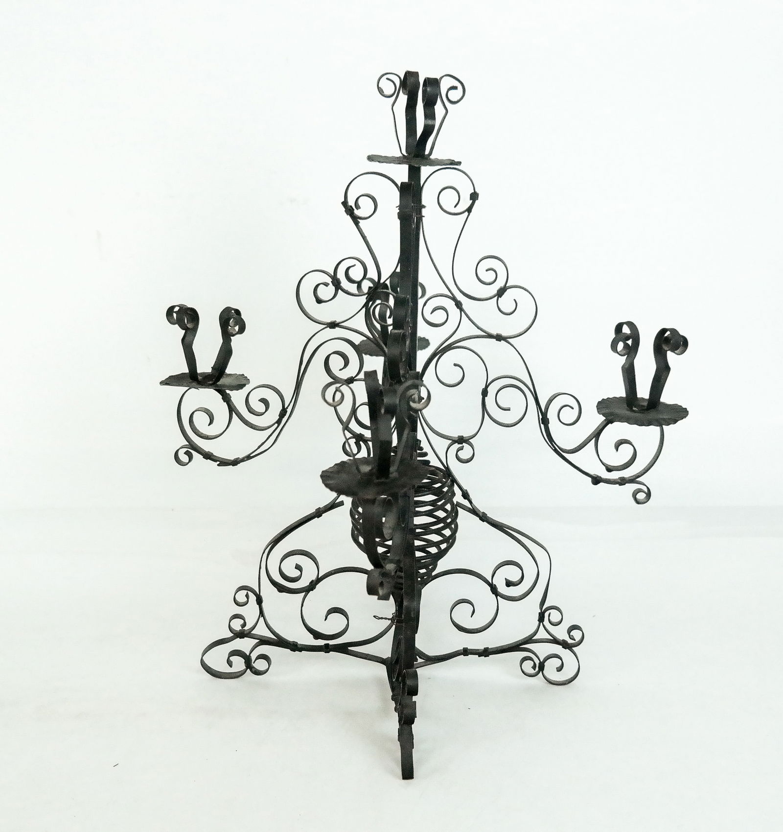 Two Ironwork Candelabras - 5