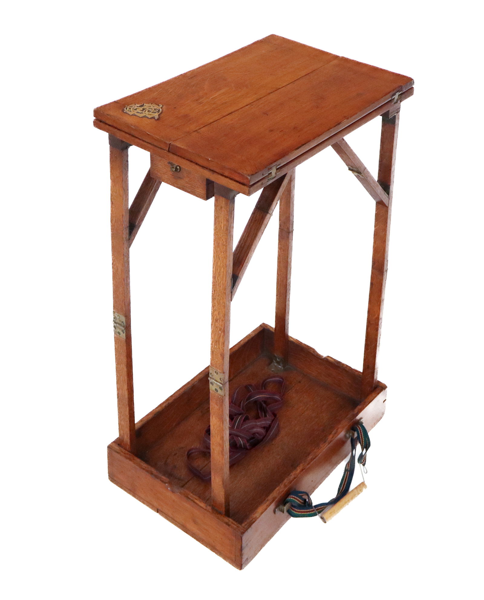 Arts and Crafts Oak Portable Table (1 of 9)