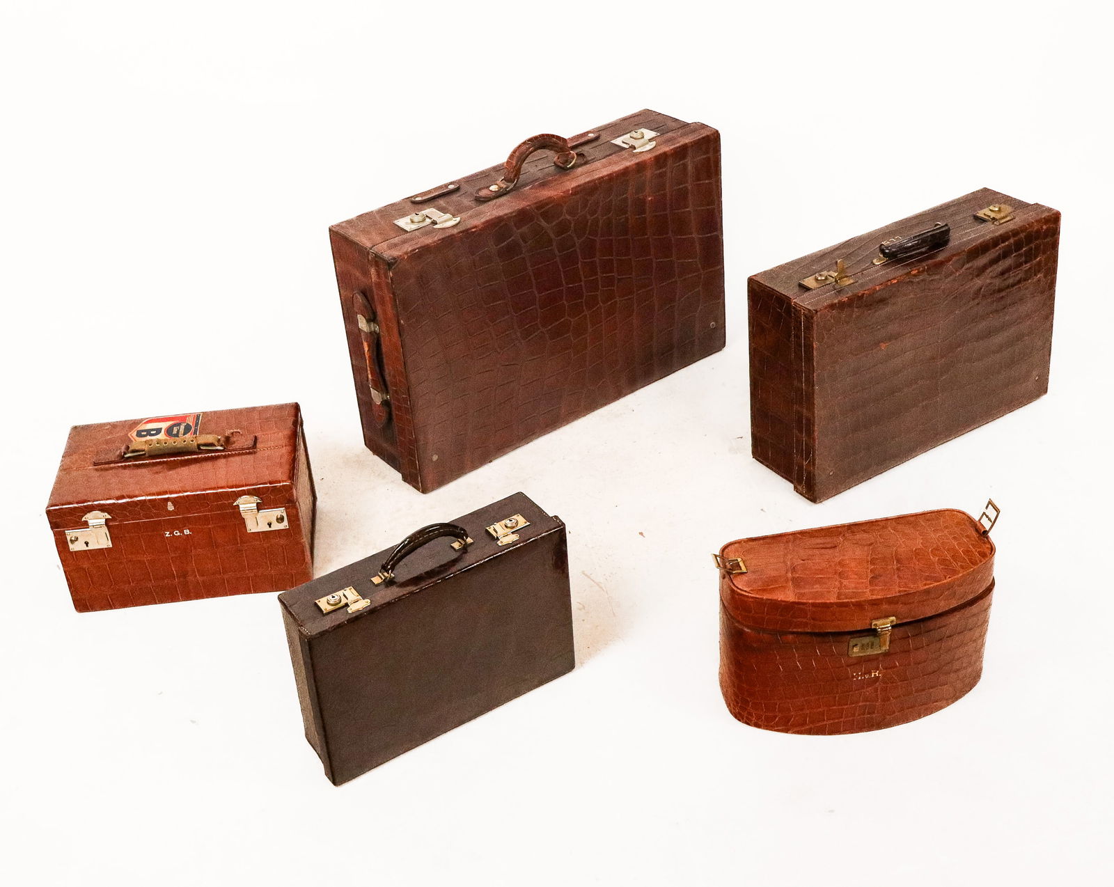 Mark Cross and Other Alligator Travelling Cases, 5 (1 of 16)