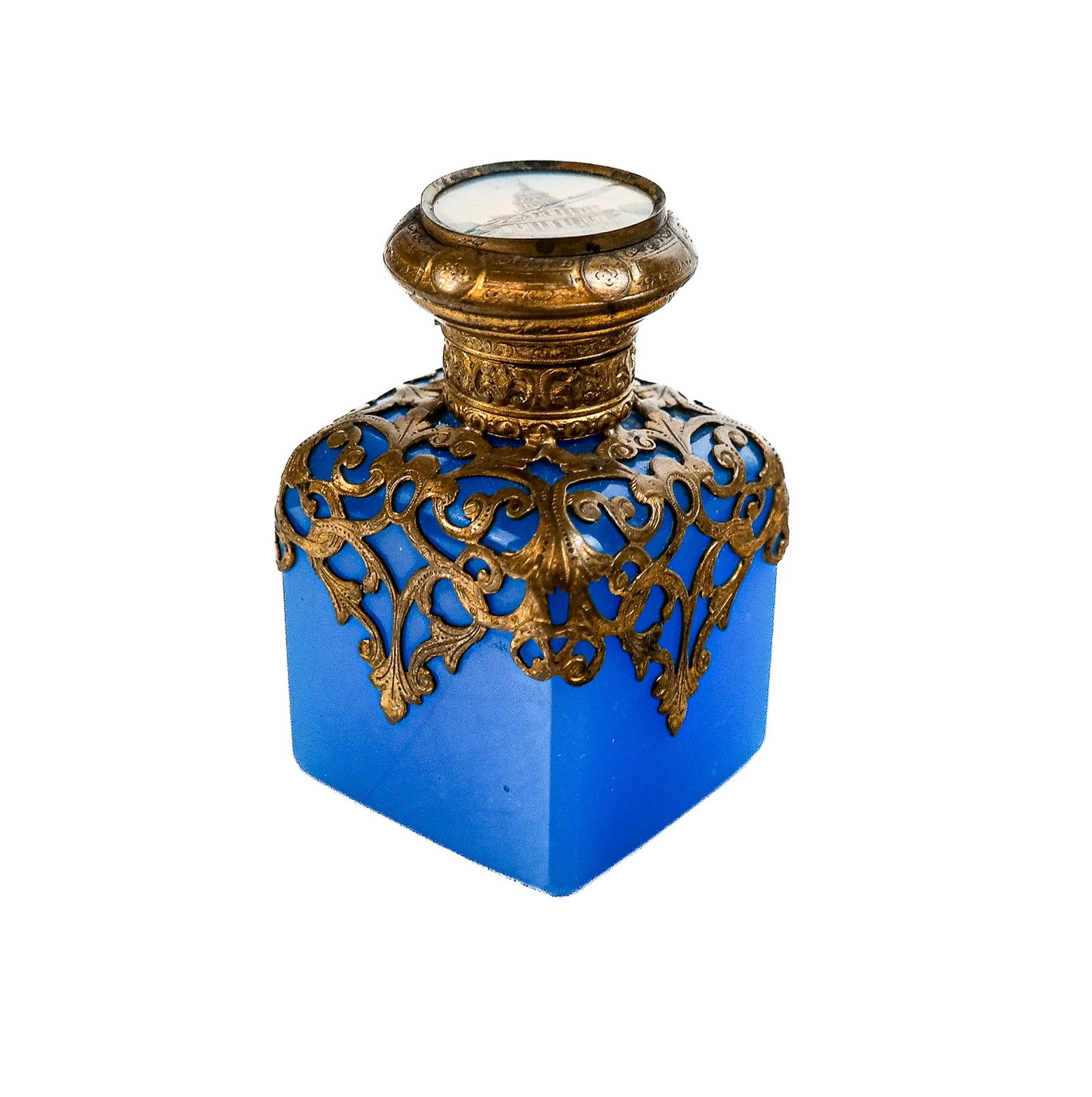 French Grand Tour Opaline Glass Perfume (1 of 8)