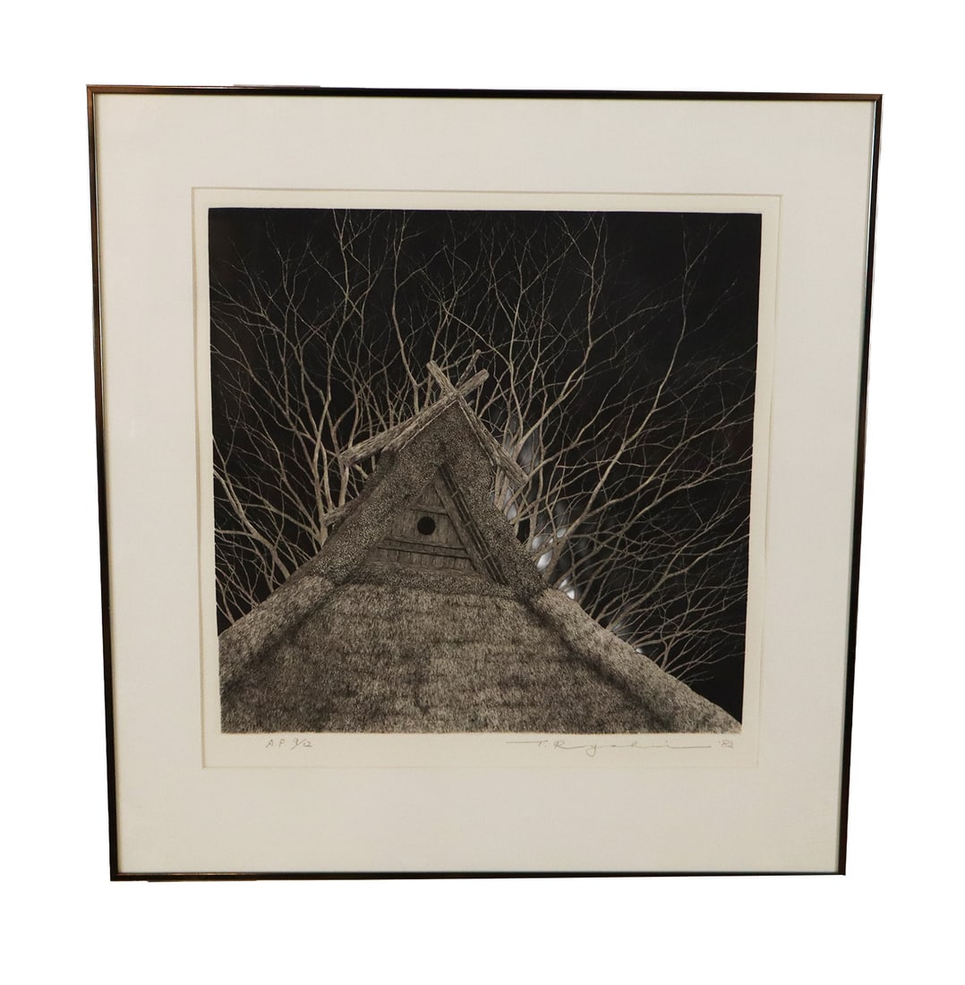 Tanaka RYOHEI Rooftop View Etching (1 of 10)