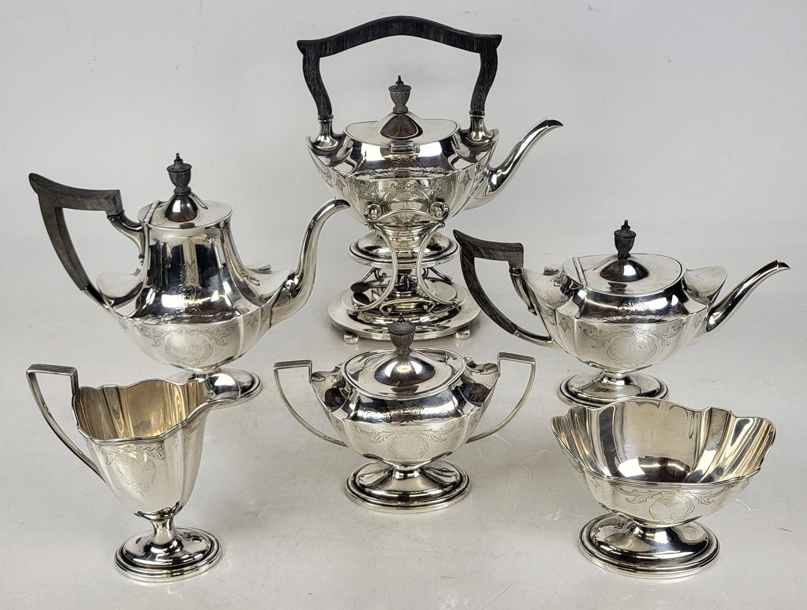Gorham Sterling Silver Tea and Coffee Service, 6 (1 of 17)