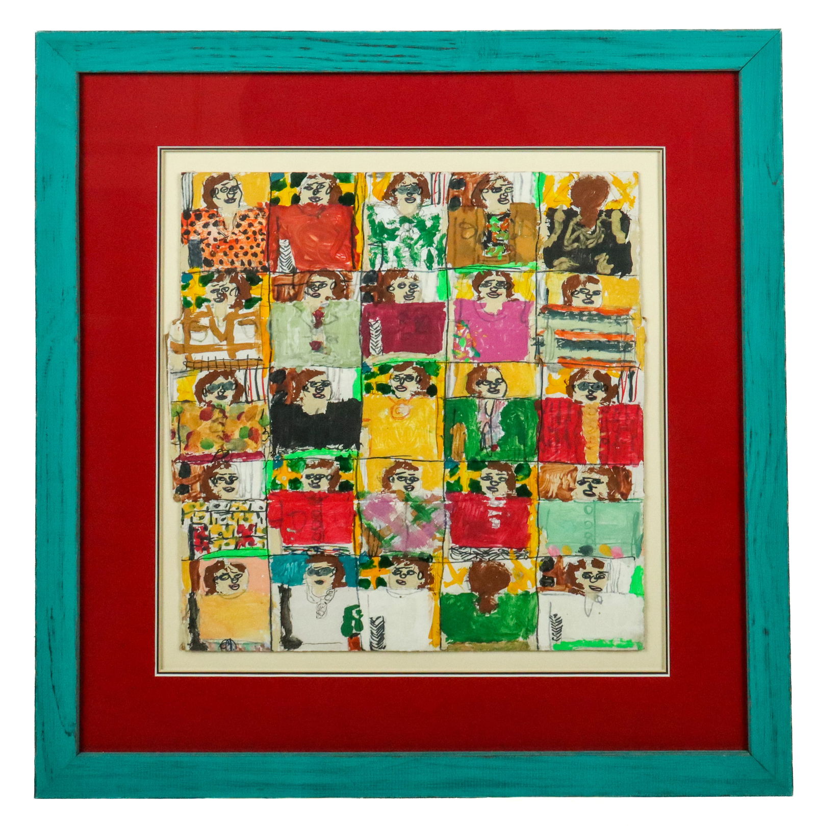 Susan BROWN: Abstract Portraits - Mixed Media (1 of 8)