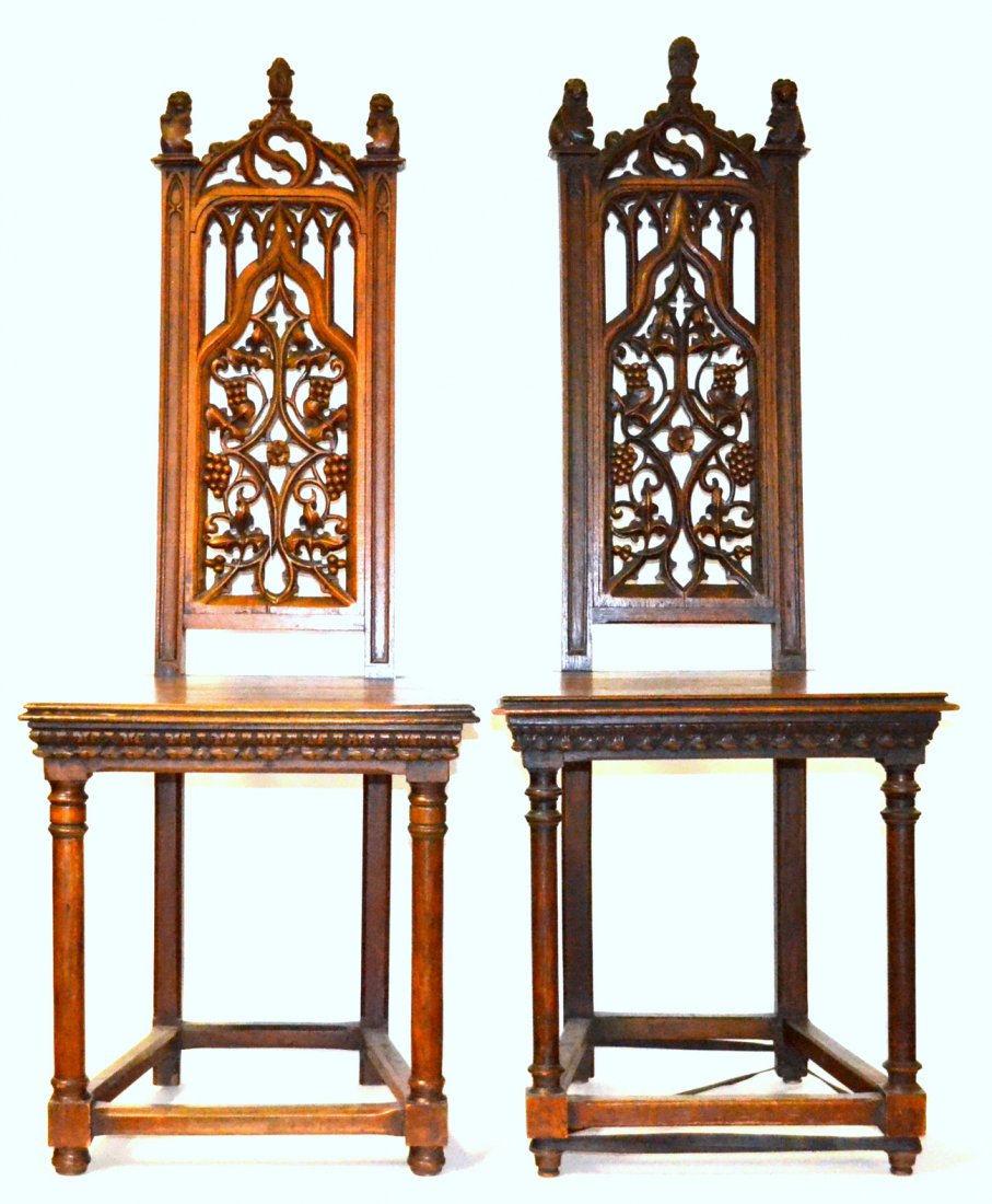 Pair of Renaisance Style Chairs