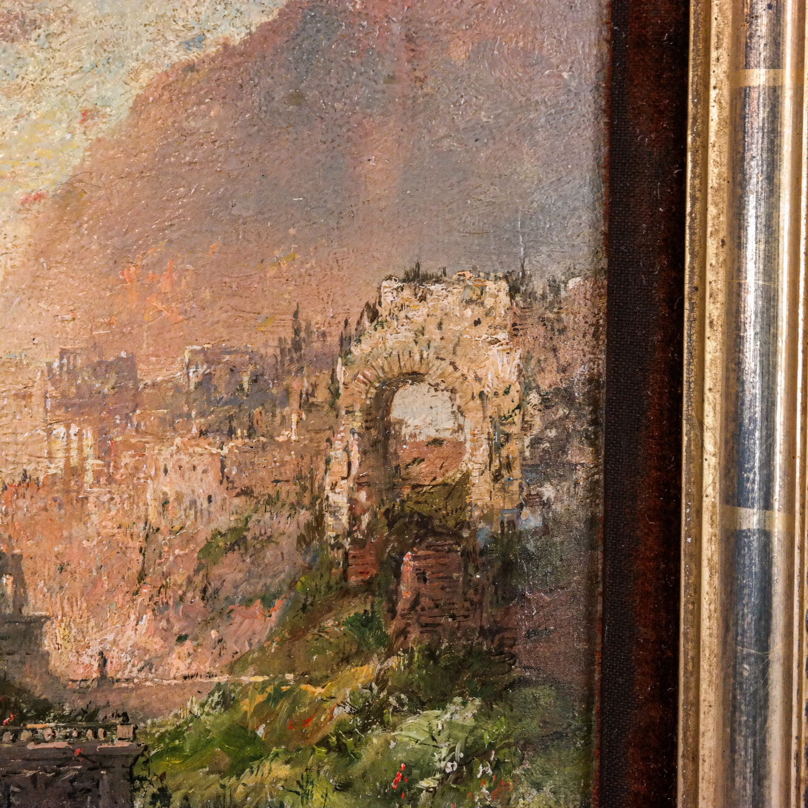 William Louis SONNTAG Classical Ruins Oil Painting - 4