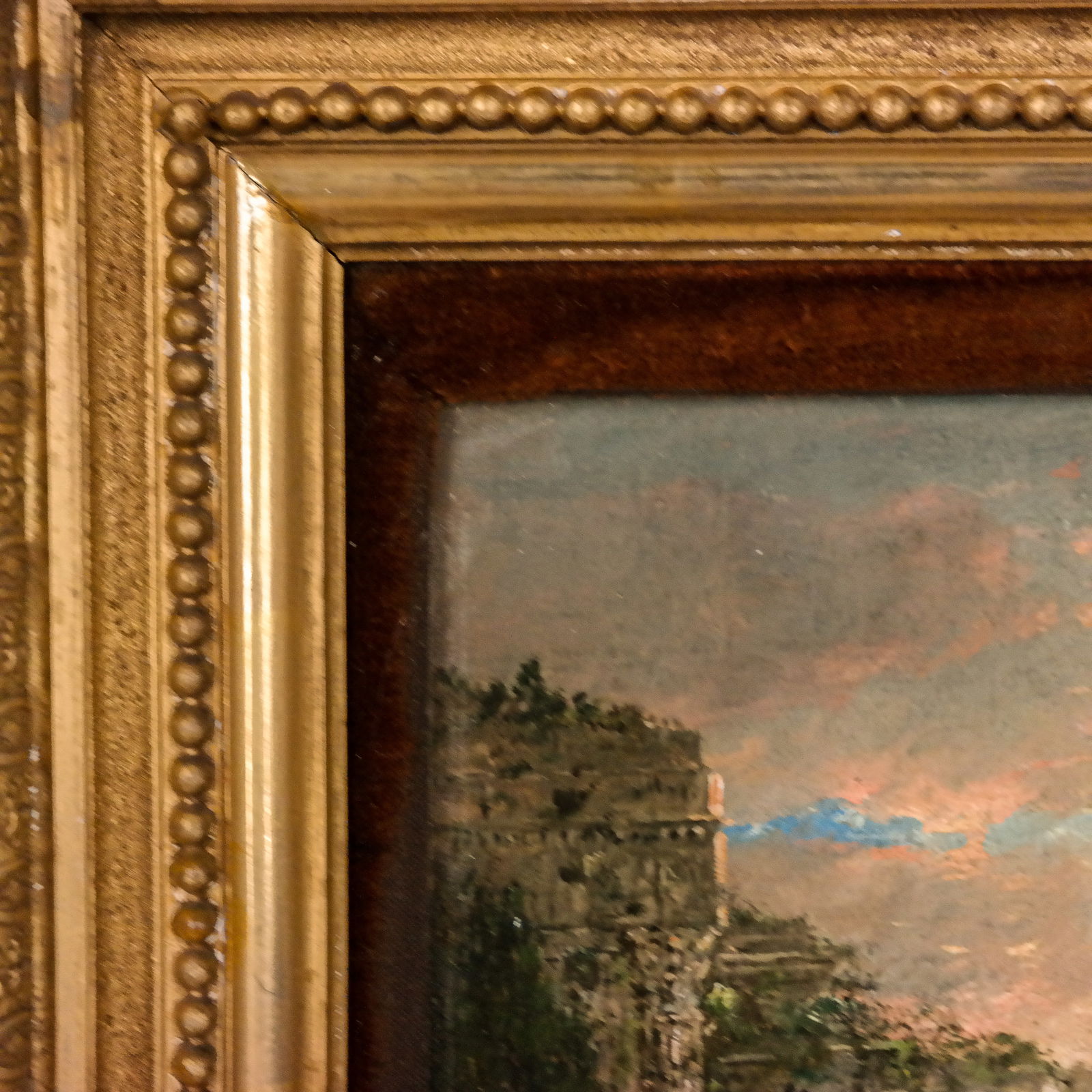 William Louis SONNTAG Classical Ruins Oil Painting - 6