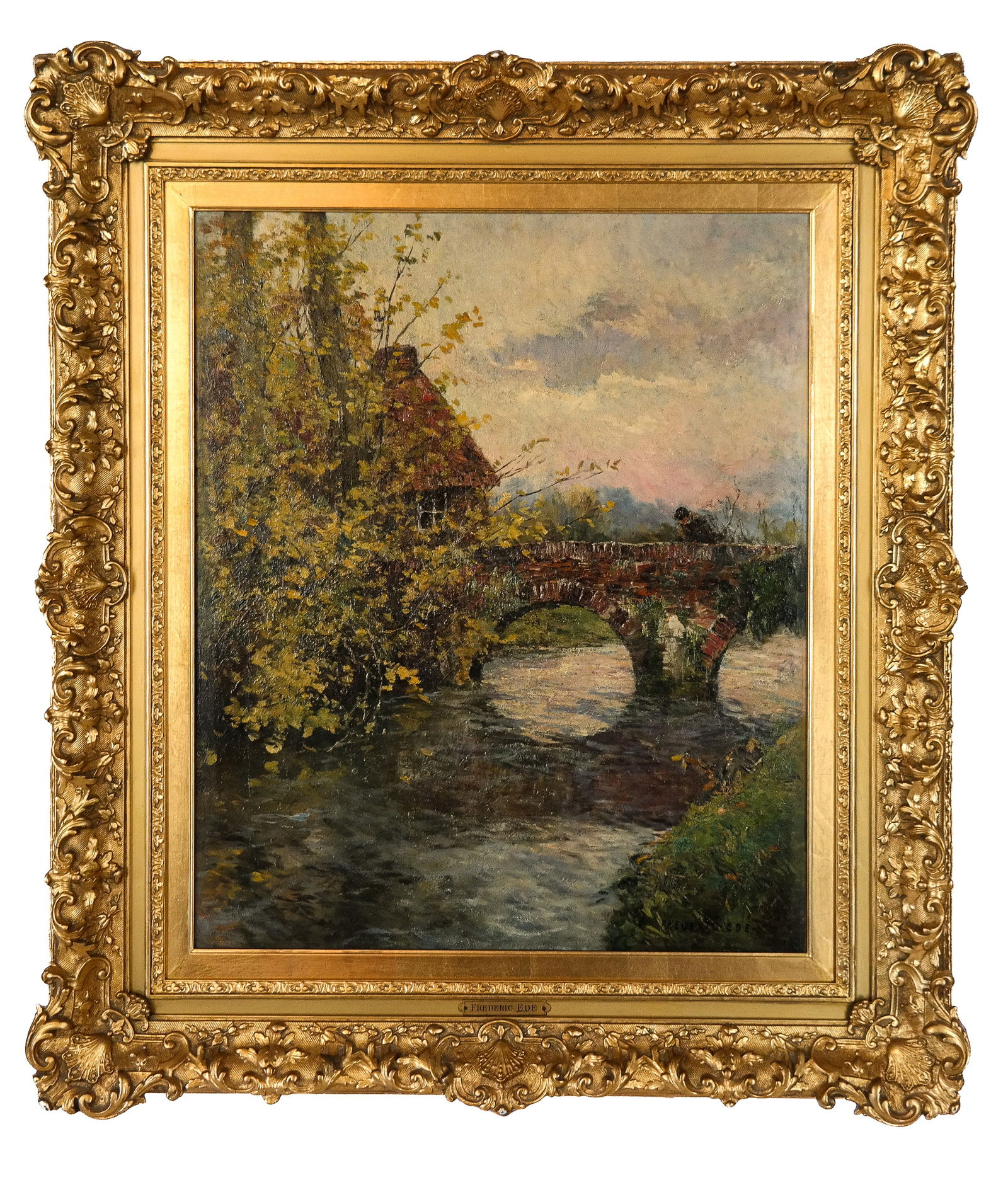 Frederic Charles Vipont EDE River Landscape Oil (1 of 12)