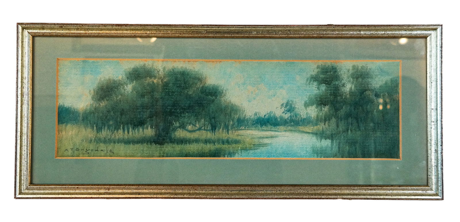 Alexander John DRYSDALE Louisiana Bayou, Oil Wash (1 of 10)
