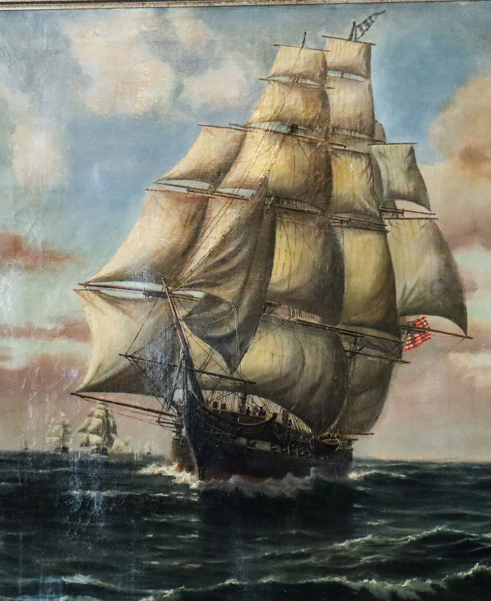 Frank Christian MULLER "U.S.S. Constitution" O/C - 2