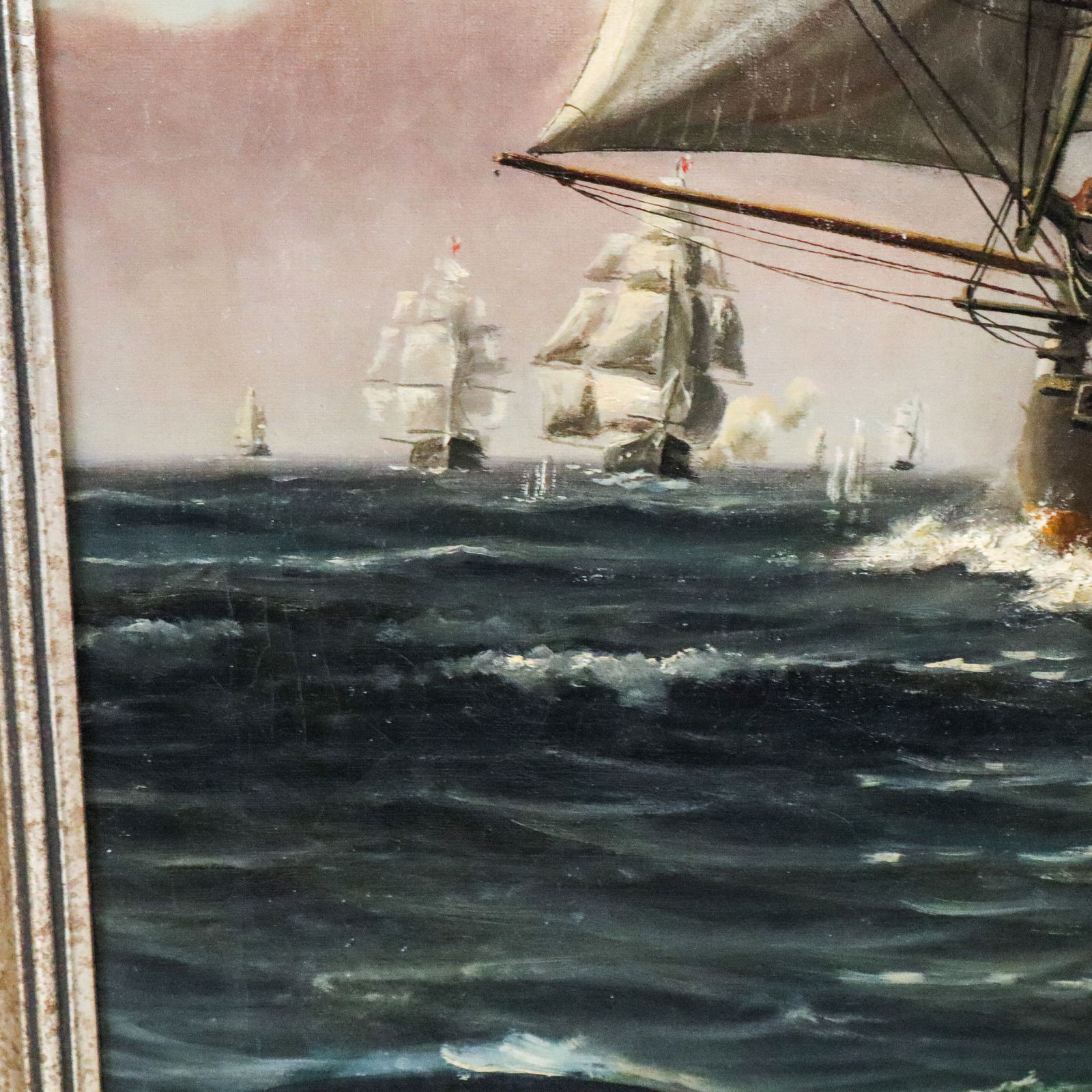 Frank Christian MULLER "U.S.S. Constitution" O/C - 5