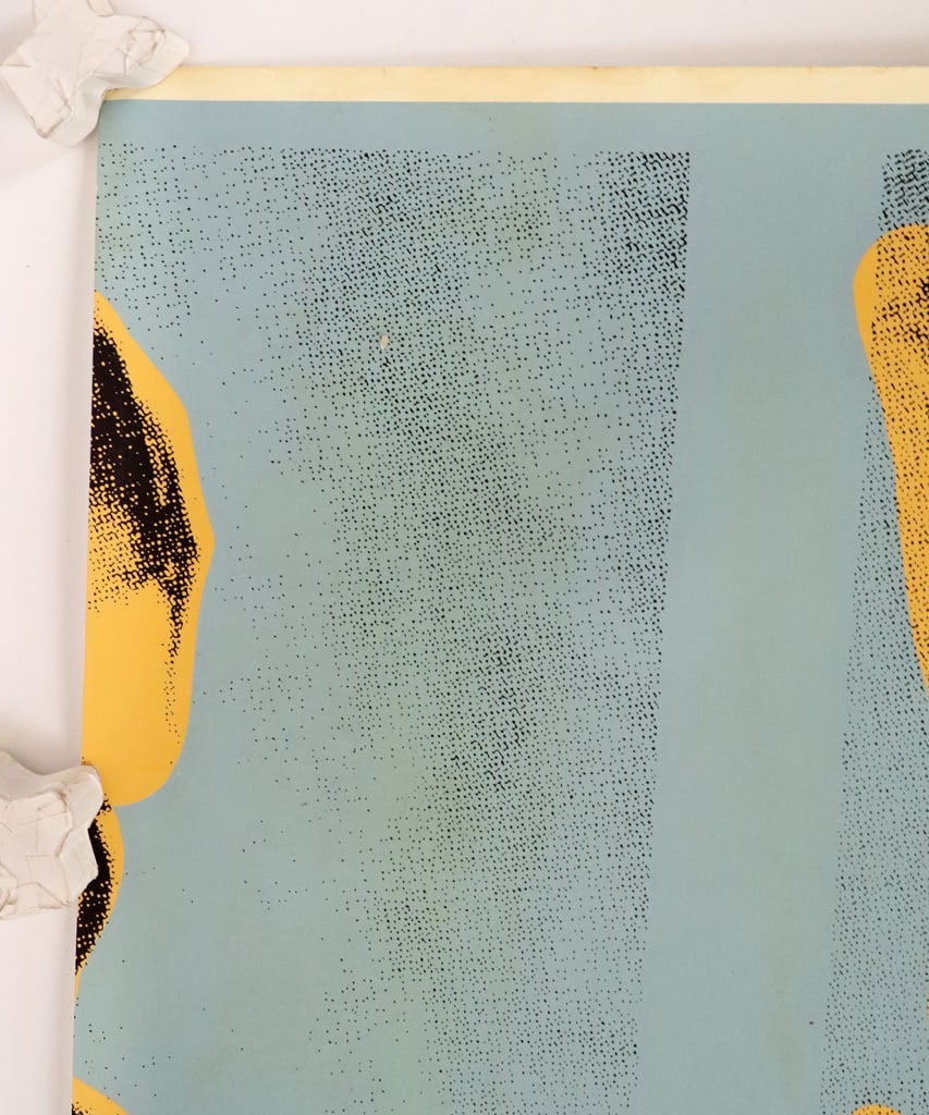 Andy WARHOL Yellow Cow on Blue, Factory Addition - 11