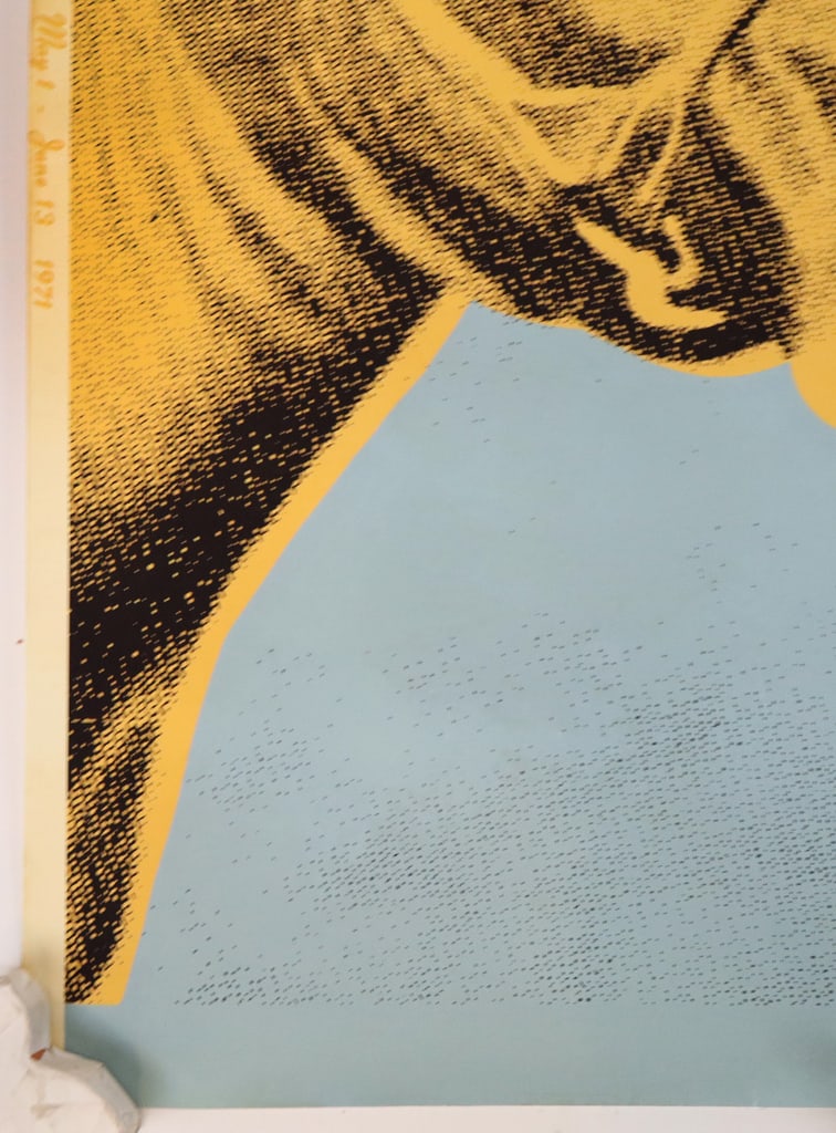 Andy WARHOL Yellow Cow on Blue, Factory Addition - 6