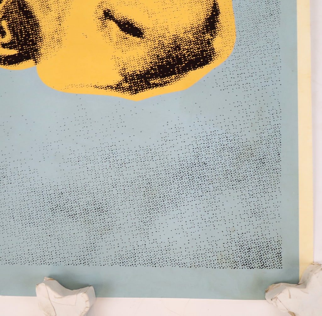 Andy WARHOL Yellow Cow on Blue, Factory Addition - 7