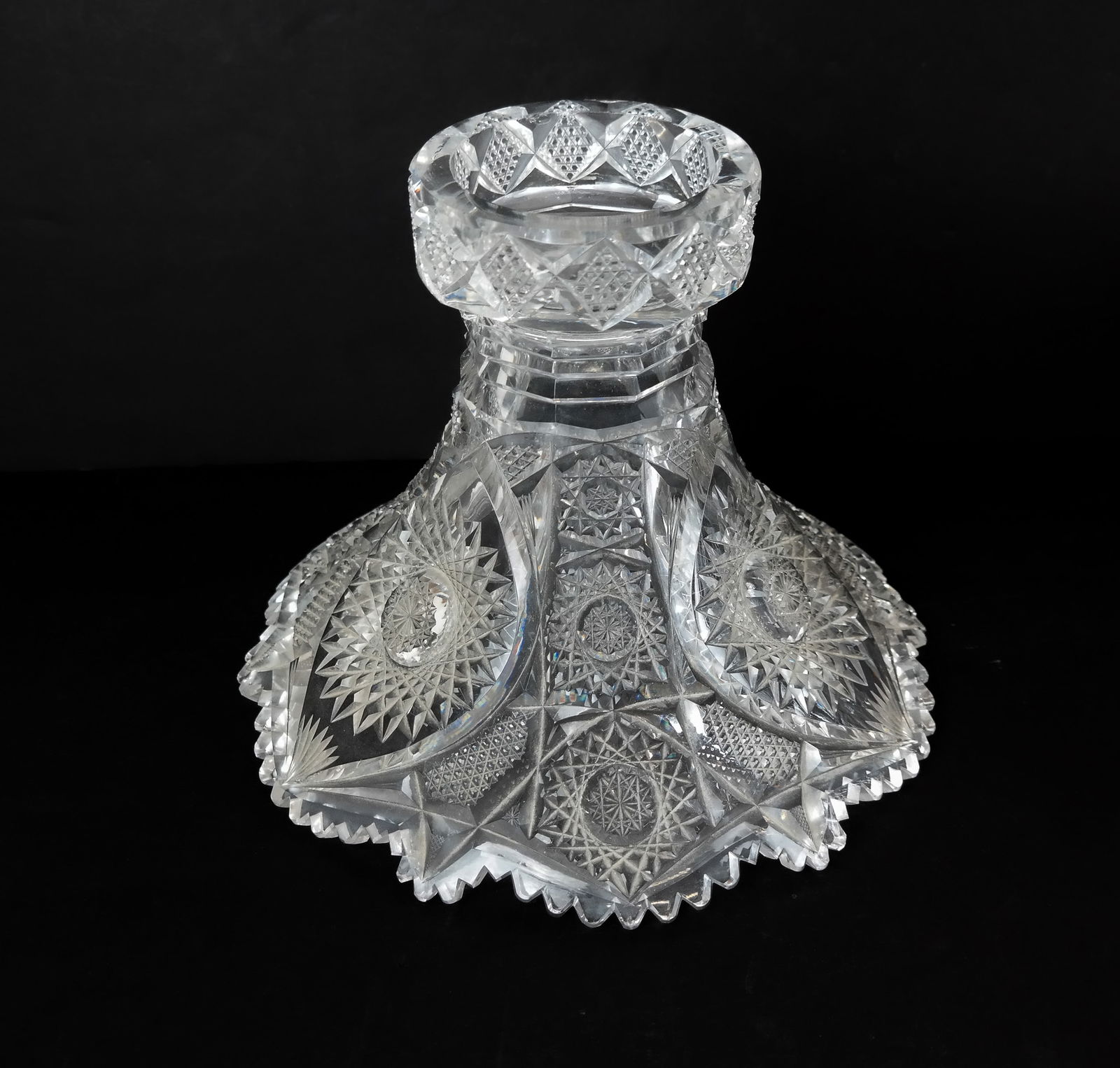 T.B. Clark American Brilliant Period Punch Bowl - 11