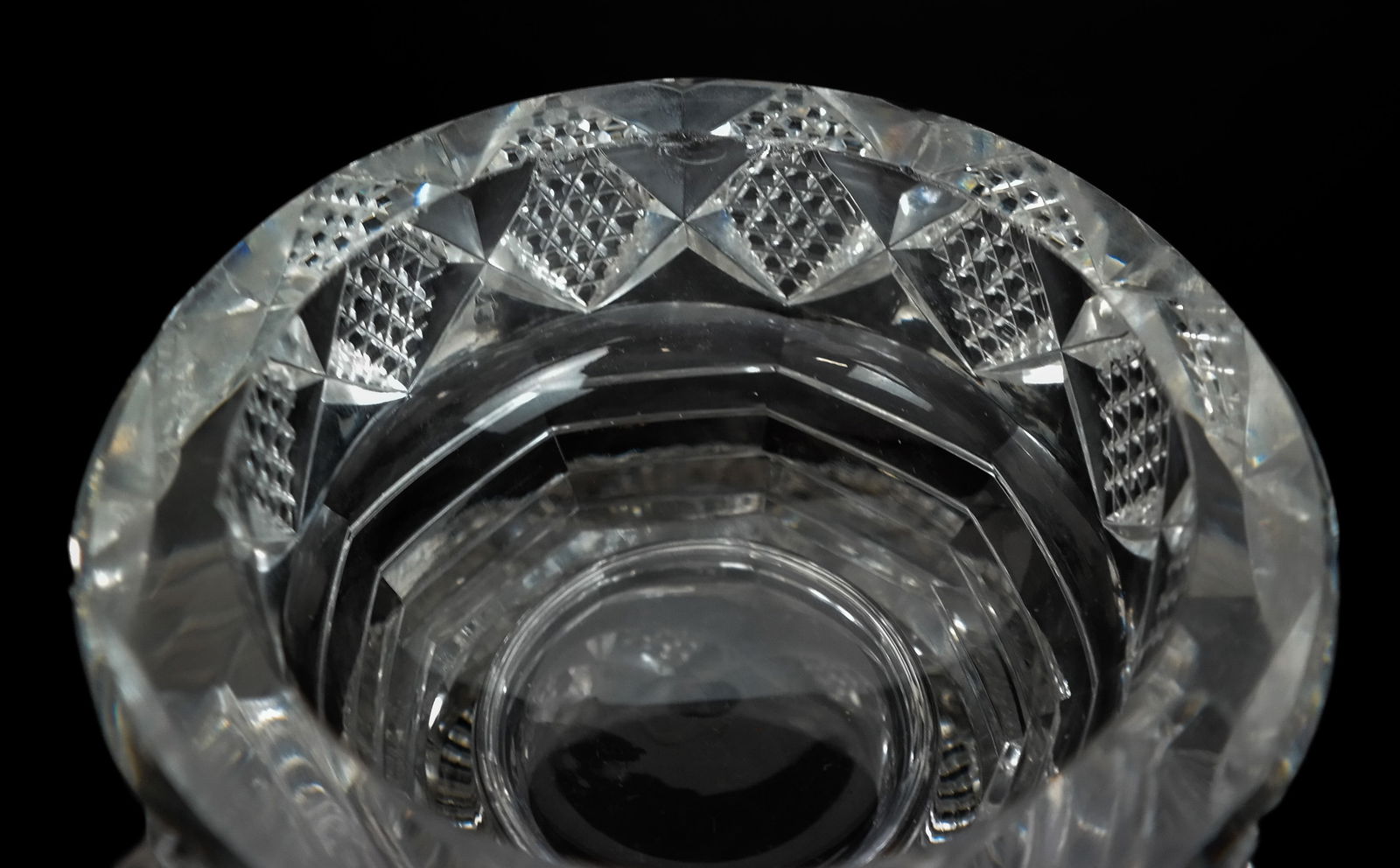 T.B. Clark American Brilliant Period Punch Bowl - 16