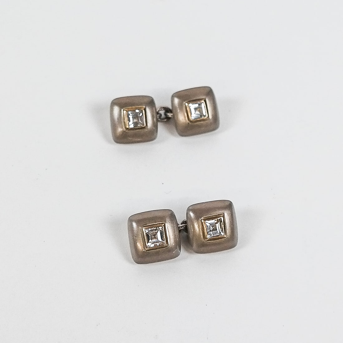 Links of London Pair Sterling & Sapphire Cufflinks (1 of 7)