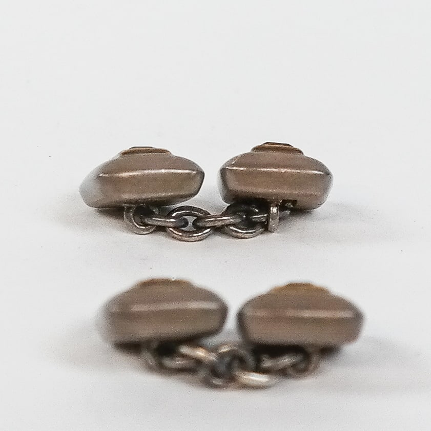 Links of London Pair Sterling & Sapphire Cufflinks - 6