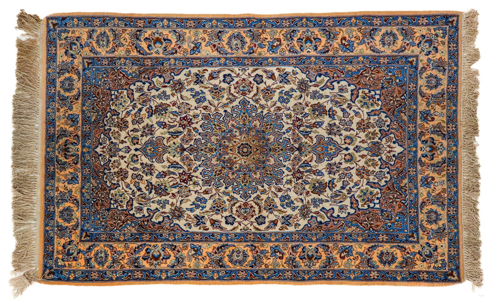 Finely Woven Persian Rug 3'7" x 5'4" (1 of 9)